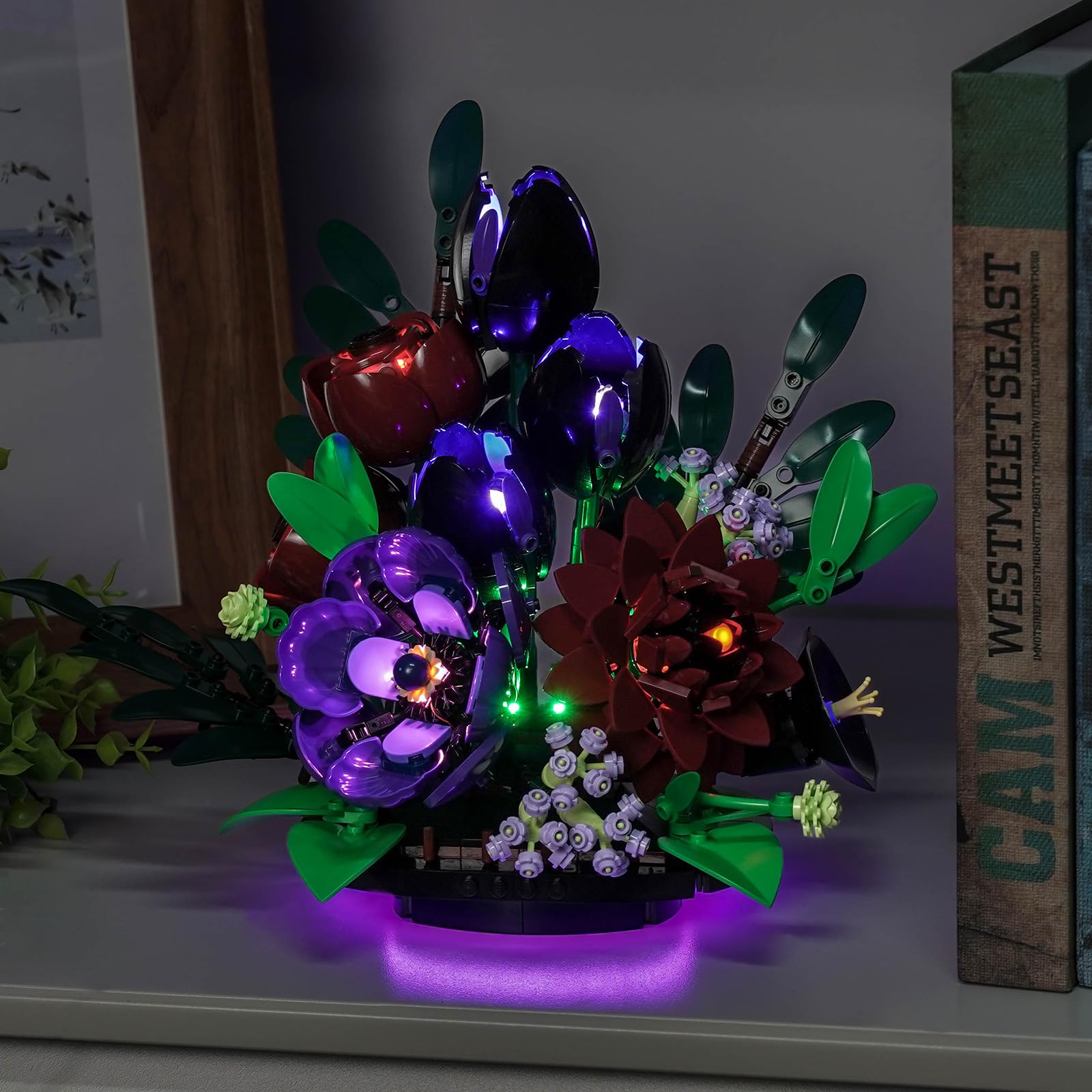 Led Licht Set kompatibel mit Lego 11513 Dunkles Blumengesteck