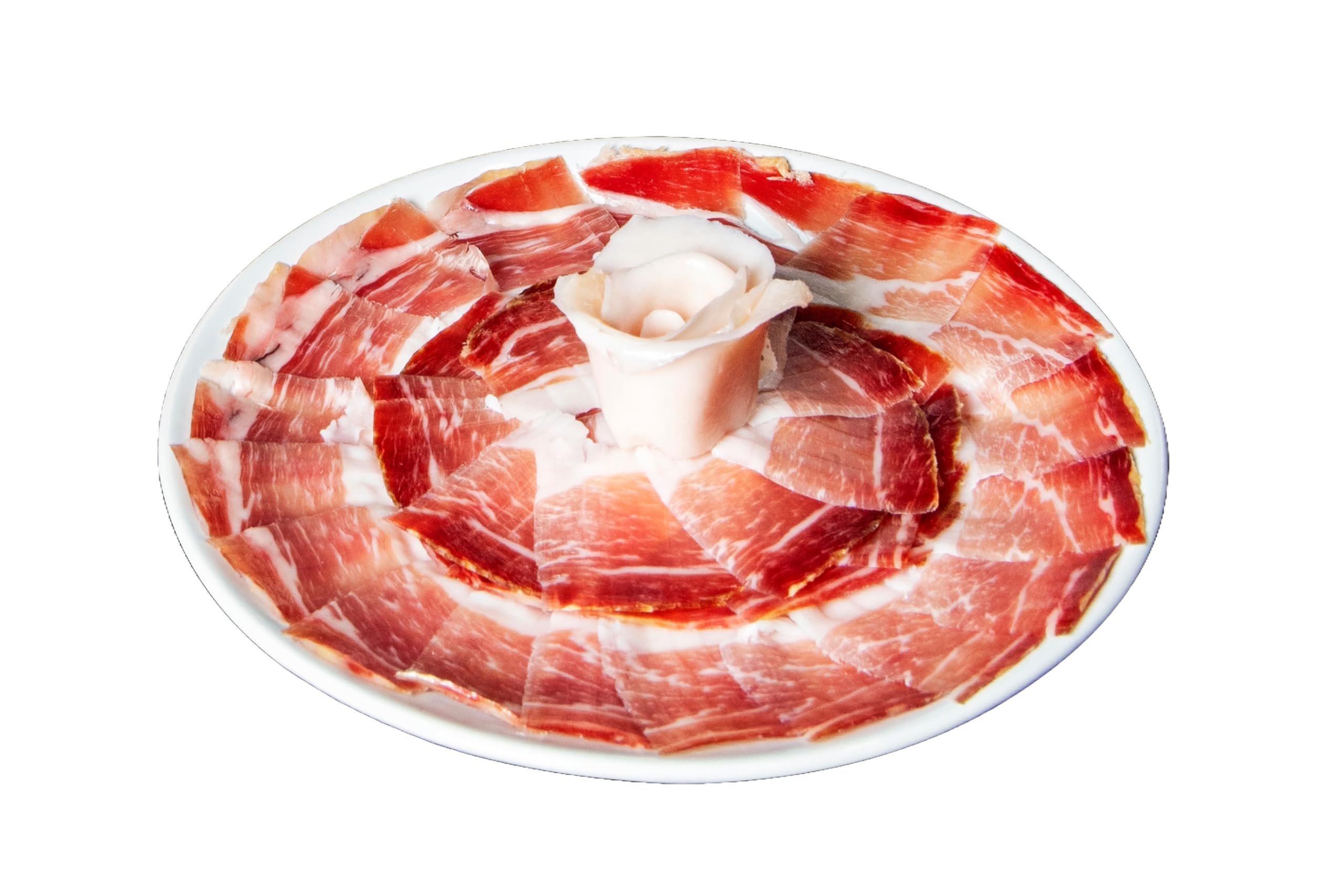 Spanisches Tapas Party Deluxe Set Mini Serrano Schinken 1kg Ständer Messer Chorizo Lomo Fuet Gourmet Geschenkkorb Feinkost