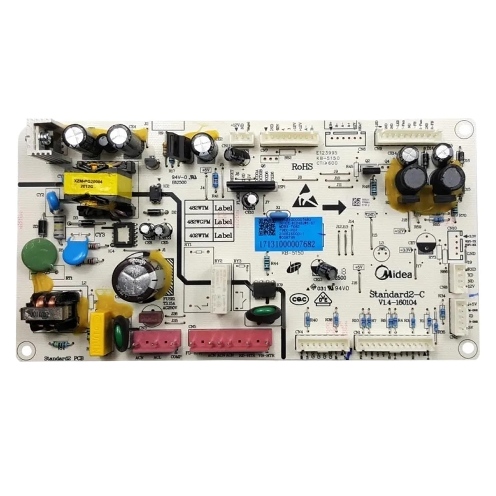 Compatibile Con La Scheda Di Controllo Midea, BCD-482WTM/WGPM
