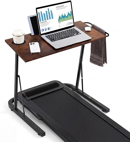 Weysat Adjustable Bike/Treadmill Trainer Fitness Desk for Treadmill, Spinning Cycling Workstation Standing Table, Indoor Cycling Training Standing Table, Indoor Workstation Bike Desk