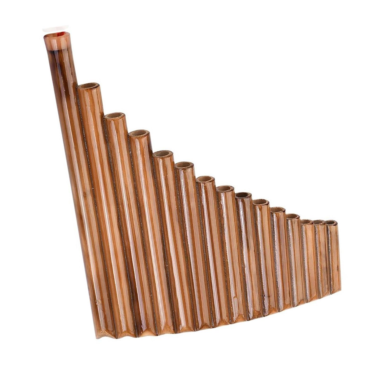 Zestaw 15 Rurek Panpipe G Major Ręcznie Wykonany Zawiera Akcesoria Fletnie Pana Dla Dorosłych