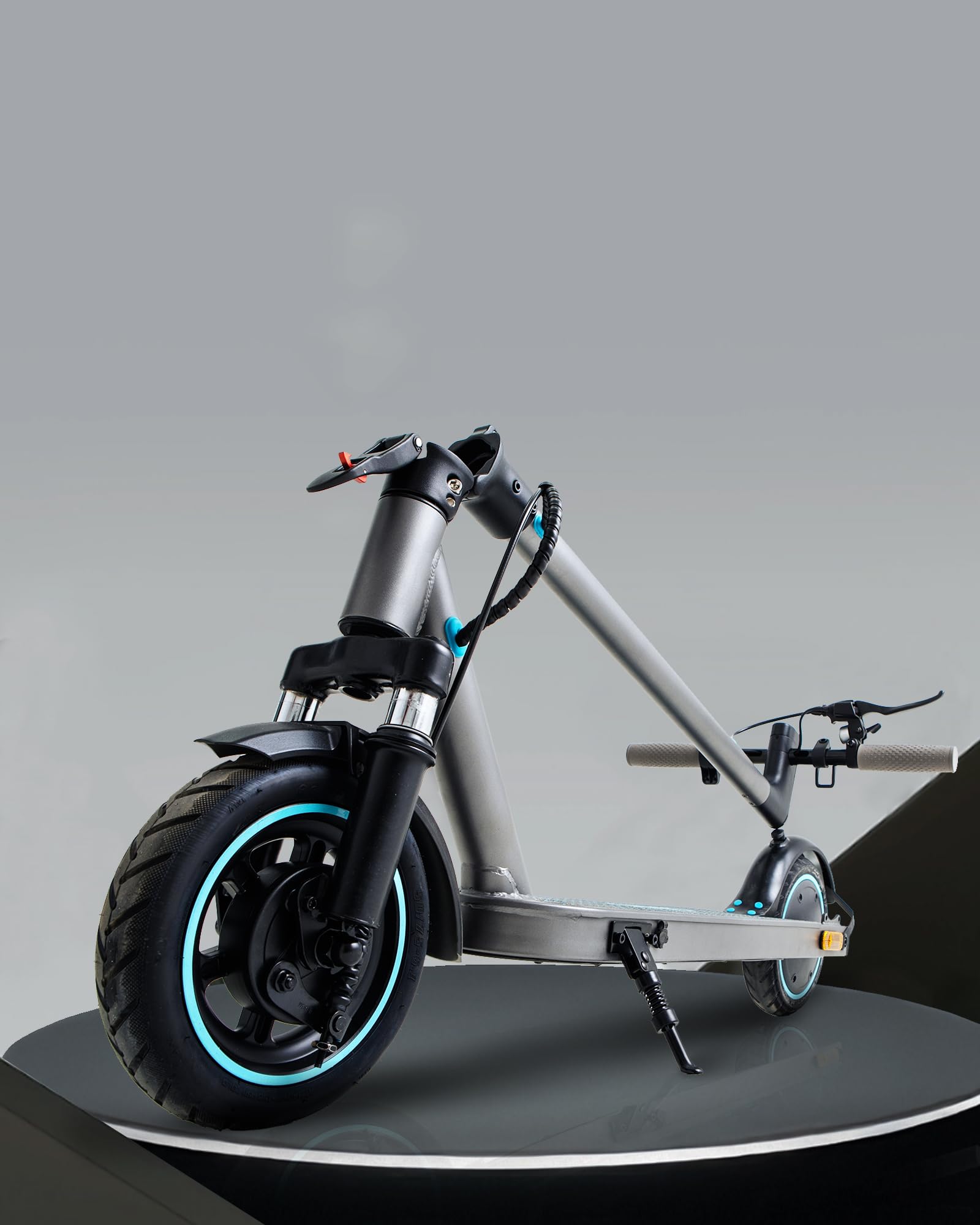Electric Scooter for Adults, Powerful 500W/1500W Peak Motor, 8.5"/10" Tires, Max 21/28/35 Miles Long Range, Top Speed 19/21/25 MPH, APP, Folding E Scooter with Dual Suspension for Adults and Teens