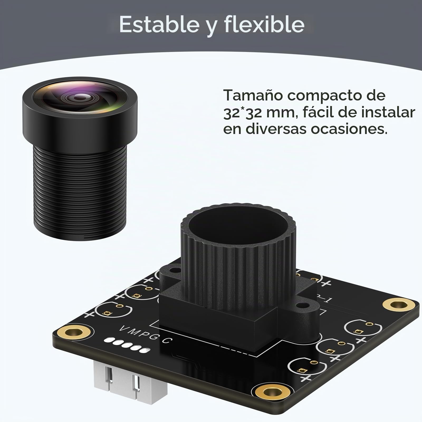 innomaker Cámara UVC 1080P USB 2.0, cámara gran angular de 130°, Plug & Play para PC, Raspberry Pi, Jetson Nano y SBC. Compatible con Windows, Linux, Android y Mac OS.