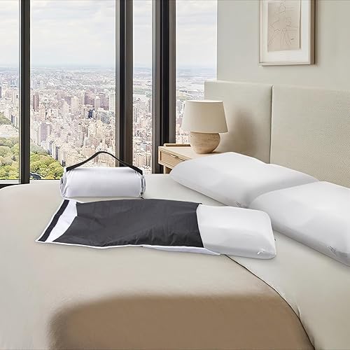 Miniatura 2 de Almohadas de espuma viscoelástica, almohada ergonómica para aliviar el dolor para dormir, almohada cervical para el cuello con funda de almohada