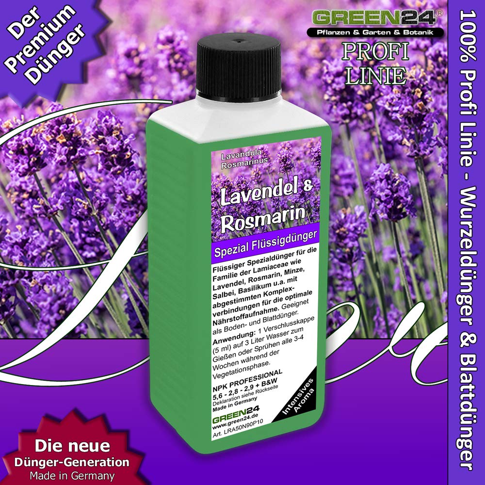 Nawóz do lawendy i rozmarynu NPK pełny nawóz do roślin Lamiaceae (Lavendula, Rosmarinus, mięta, szałwia, bazylia)