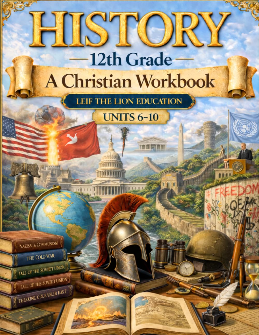 12th Grade History - Semester 2: A Christian Homeschool Workbook (Units 6 - 10) (History Semester Workbooks)