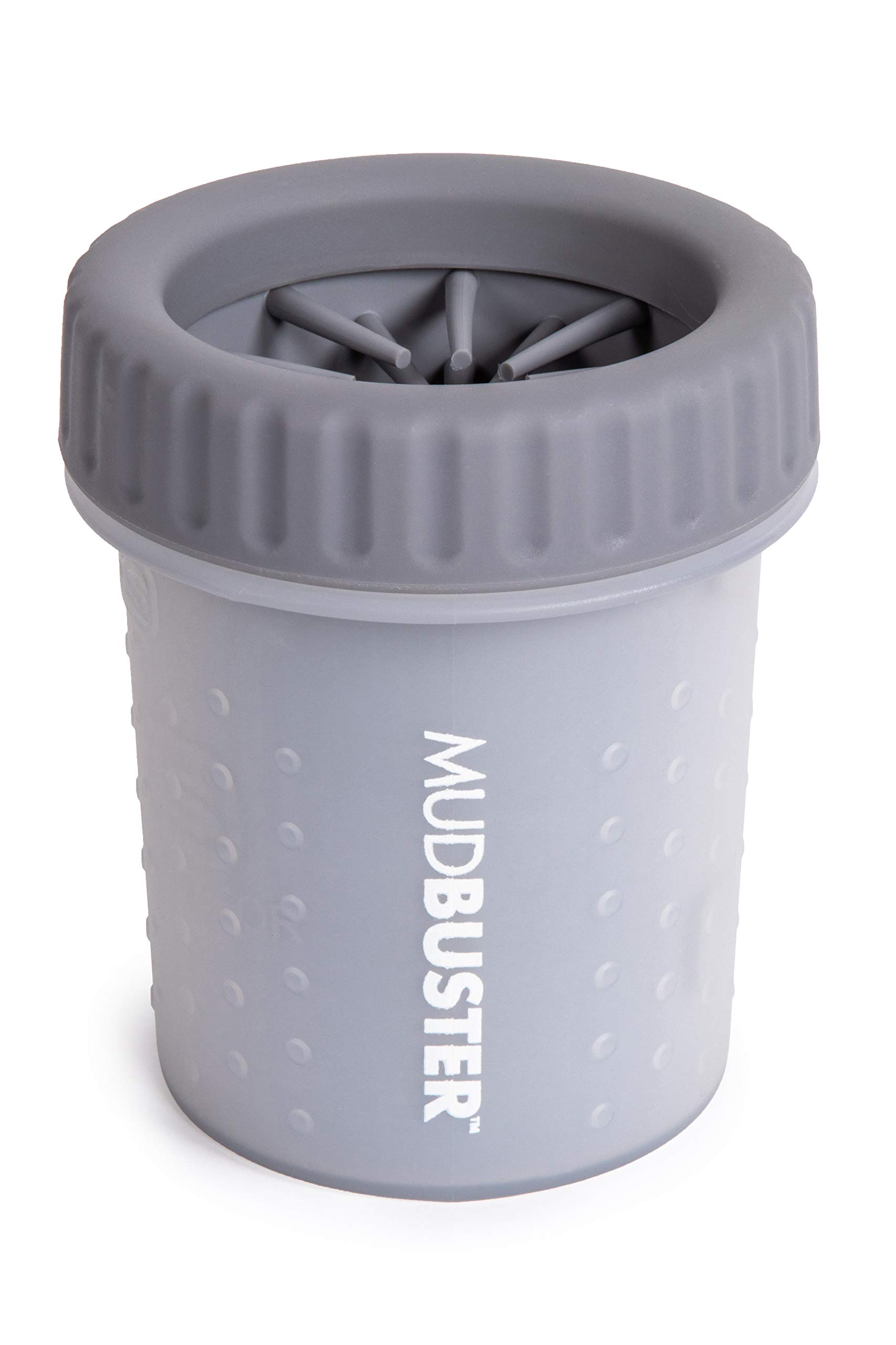 Photo 1 of Dexas MudBuster Portable Dog Paw Washer/Paw Cleaner, Small, Light Gray Light Gray Small