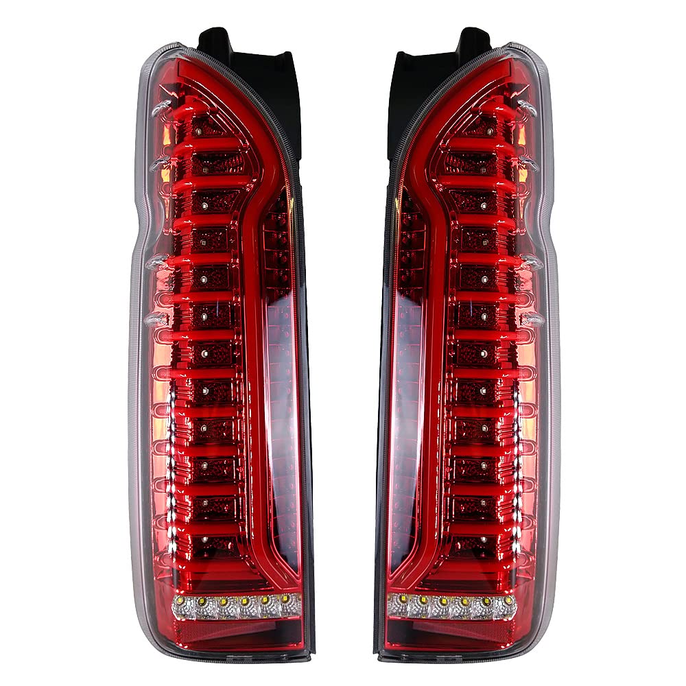 Amazon | 信玄 LED テール ランプ ハイエース レジアスエース 200系 1  