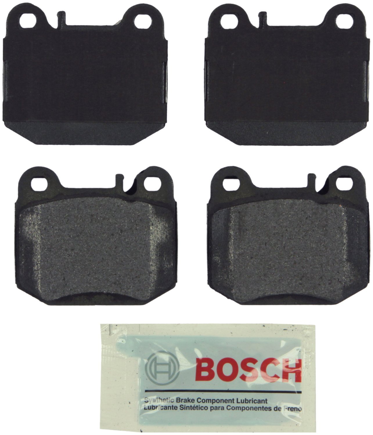 Bosch BE1324H Blue Disc Brake Pad Set with Hardware - FRONT — view 201