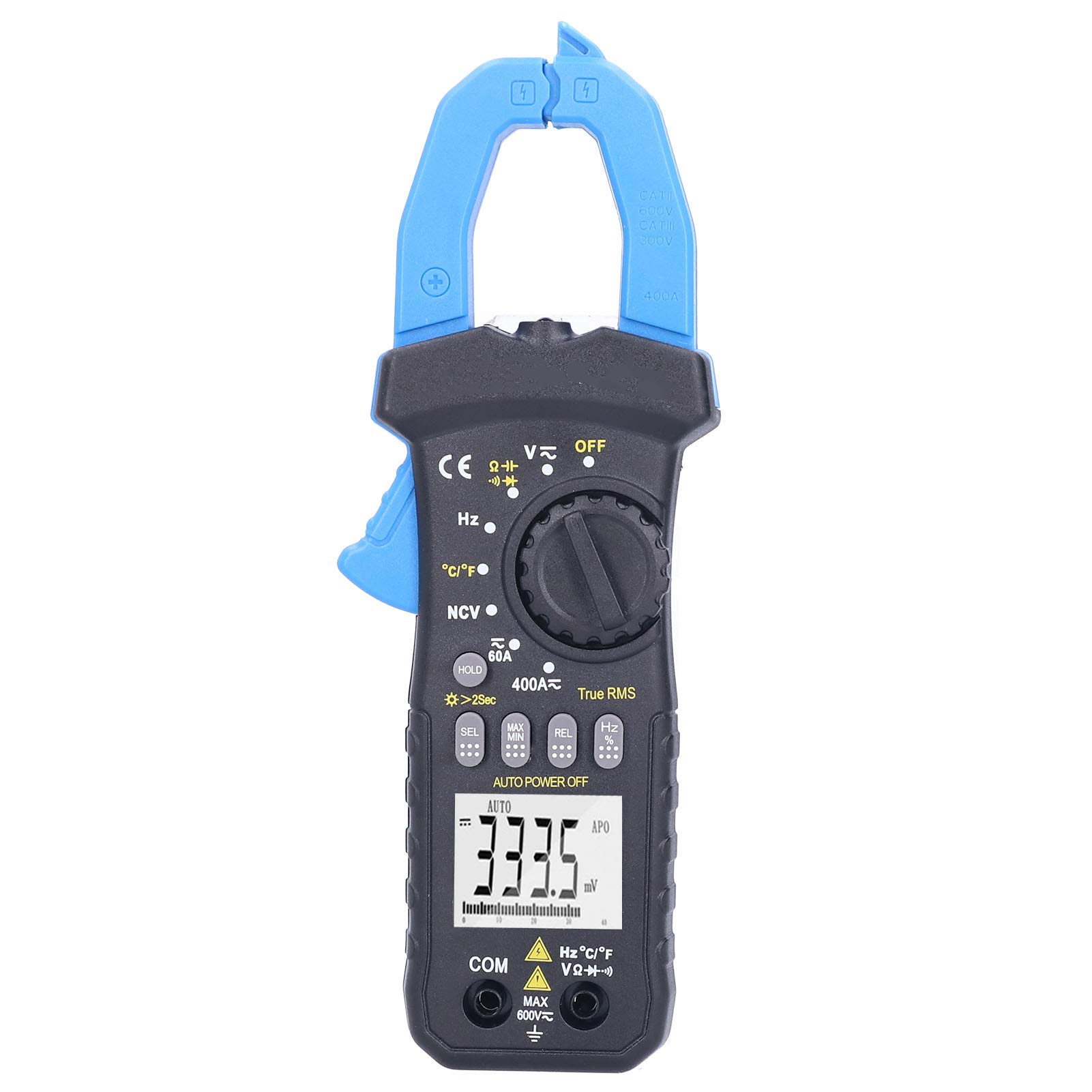 Multimetro a Pinza T-RMS -7200B 6000 Conteggi NCV Multimetro per Resistenza Tensione CC/CA