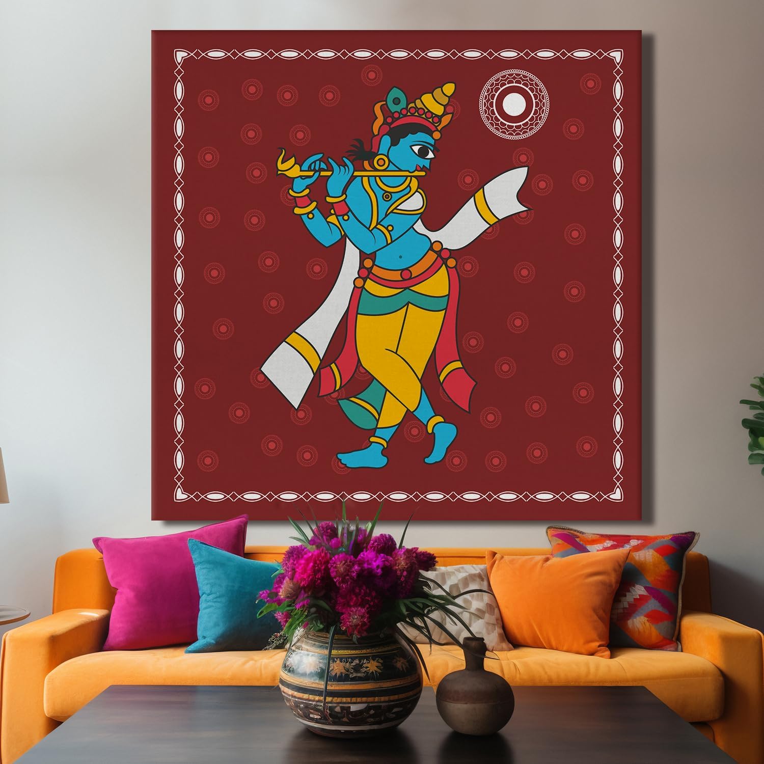 See full amazon price history chart for PAPER PLANE DESIGN kalighat paintings canvas art Indian ethnic traditional wall art large size for living room decor. (36 x 36 Inches, B) PAPER PLANE DESIGN kalighat paintings canvas art Indian ethnic traditional wall art large size for living room decor. (36 x 36 Inches, B) (B0CNSWBZHF) Amazon Price History, Amazon Price Tracker