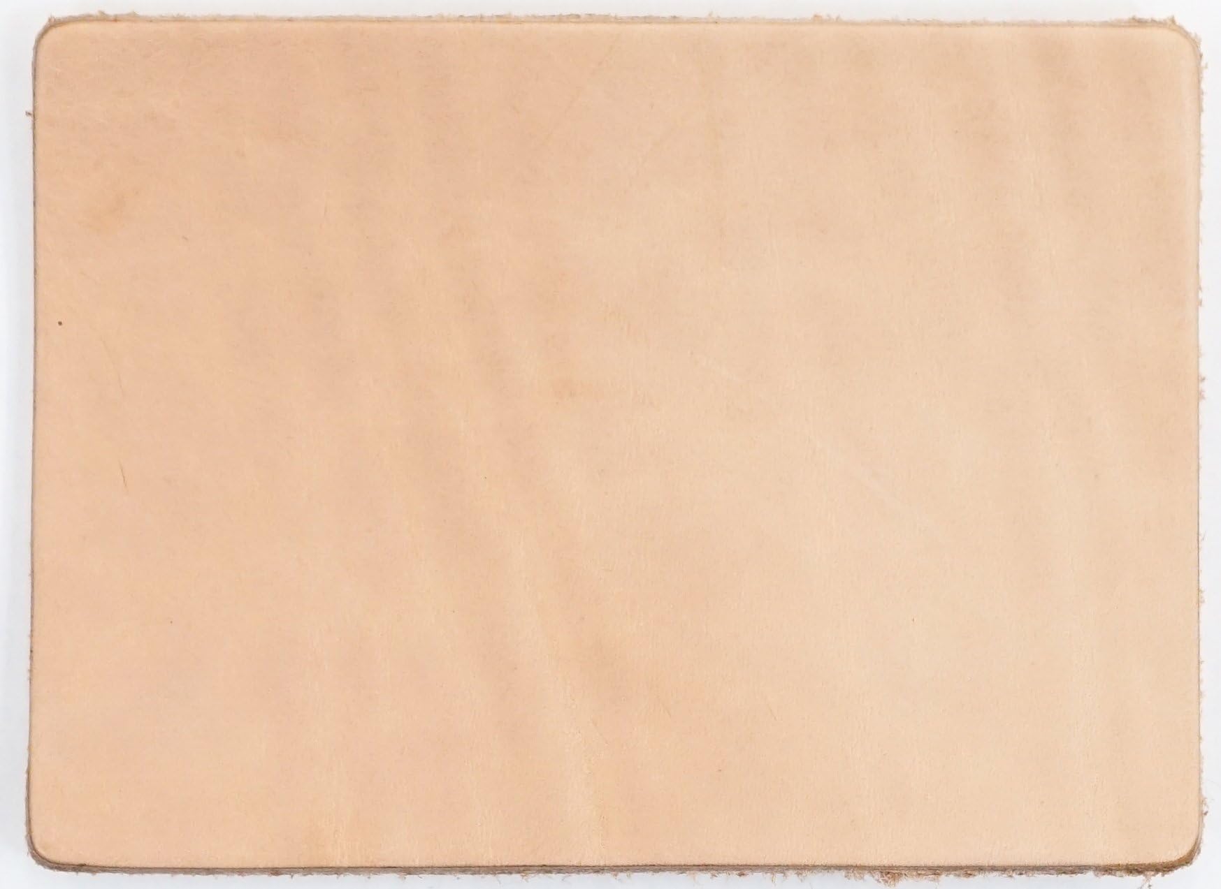 Import Vegetable Tan Cowhide Tooling Leather 8-9oz Pre-Cut (4.25"x6")