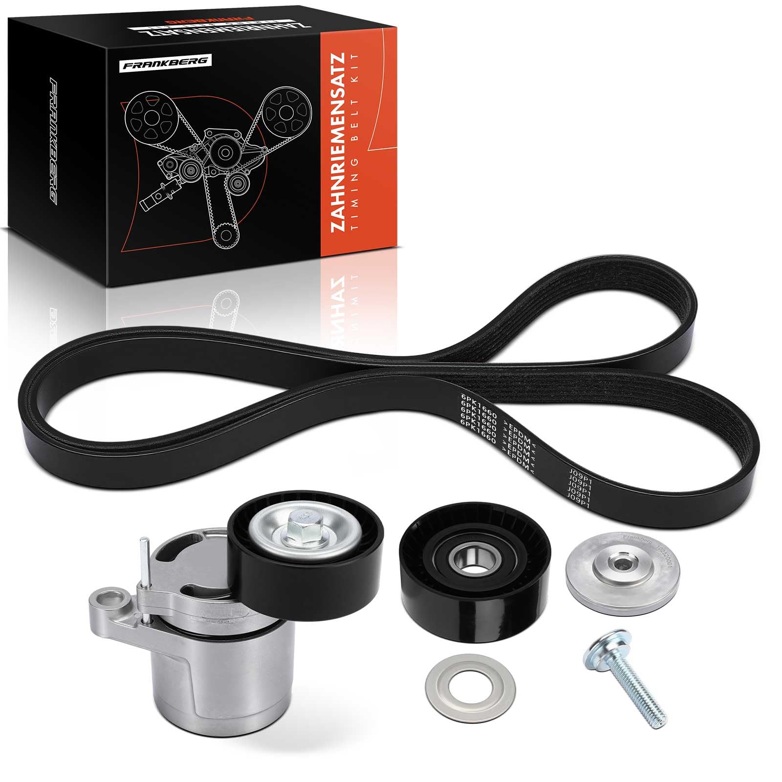 Kit de correa dentada Frankberg K036PK1750 para motor de gasolina Kangoo y Clio II 7