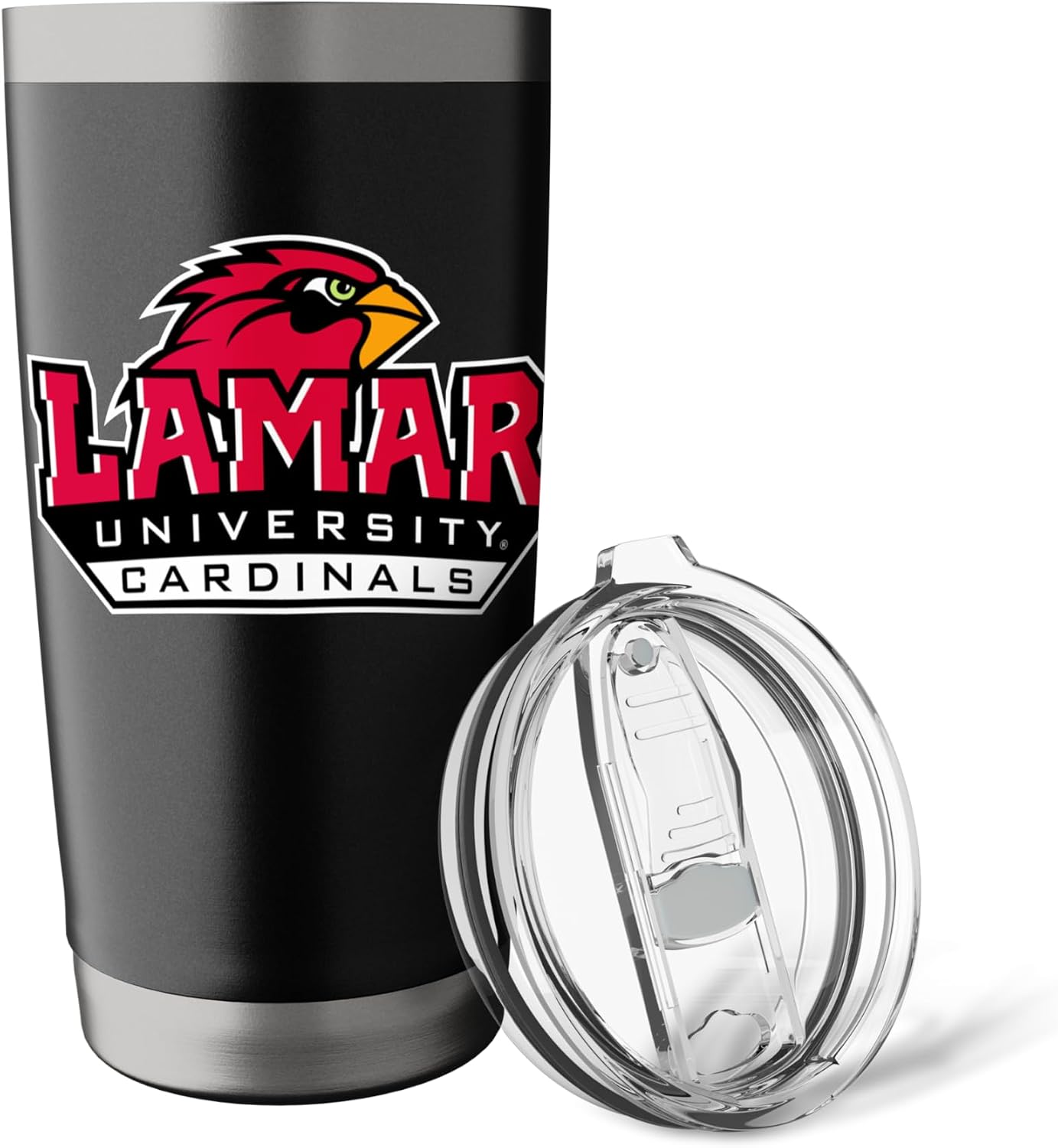 Lamar Cardinals | University NCAA Official Merch | PPLAMA02 Stainless Steel Insulated Tumbler
