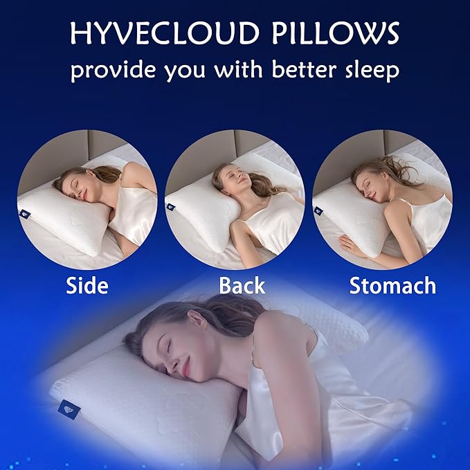 Almohada Memory Foam Queen Oval Soporte Cervical miniatura 5