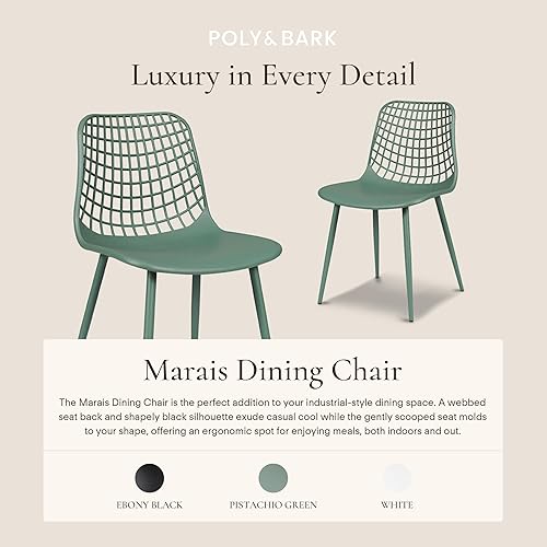 Miniatura 82 de POLY & BARK Isla - Juego de 3 taburetes de bar para cocina, taburetes de bar de altura de mostrador, taburetes de bar para interiores y exteriores,