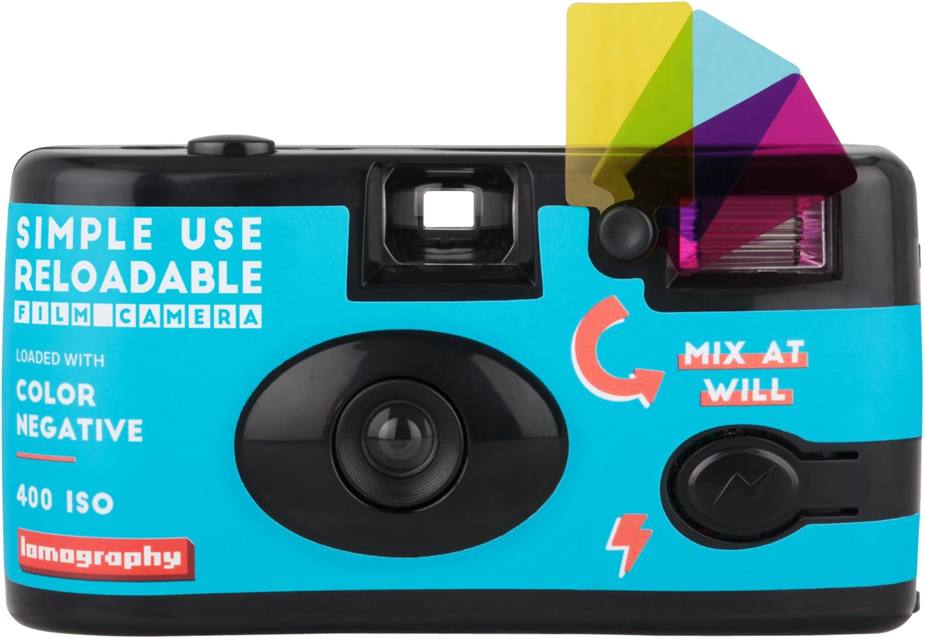 Lomography Simple Use Reloadable Camera Color Negative 400 Film