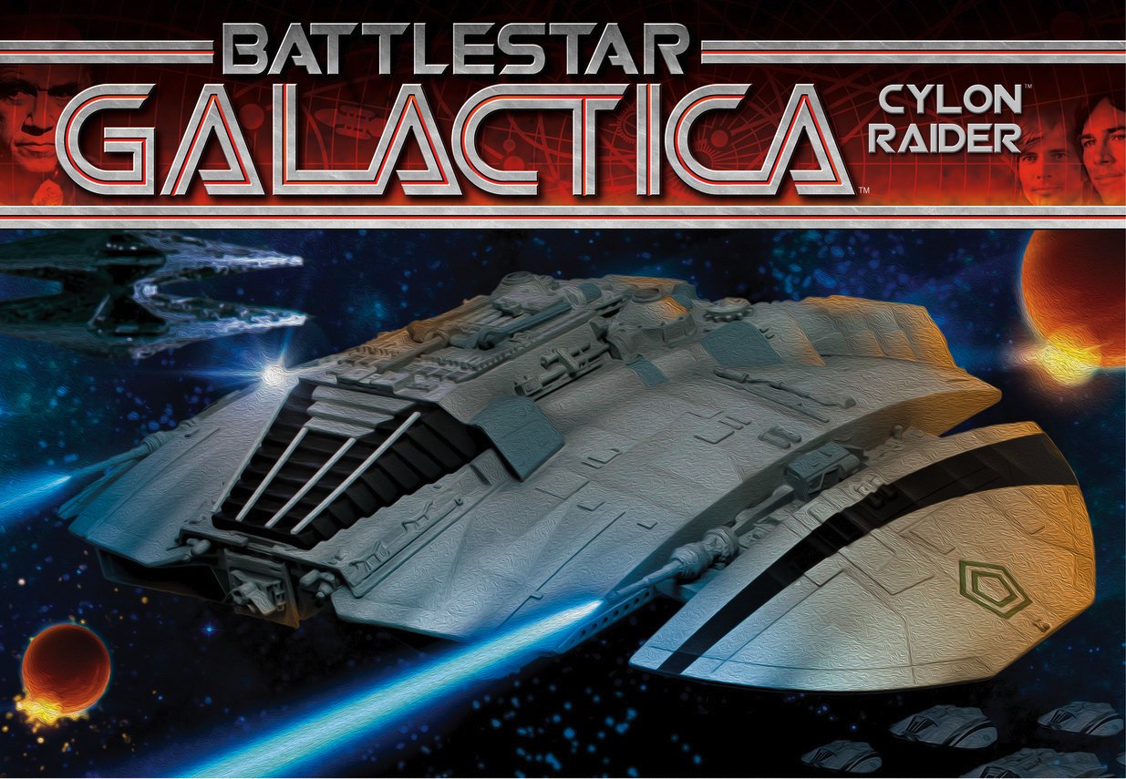 Moebius 1: 32 BSG Original Cylon Raider Pre Built – MMK2941
