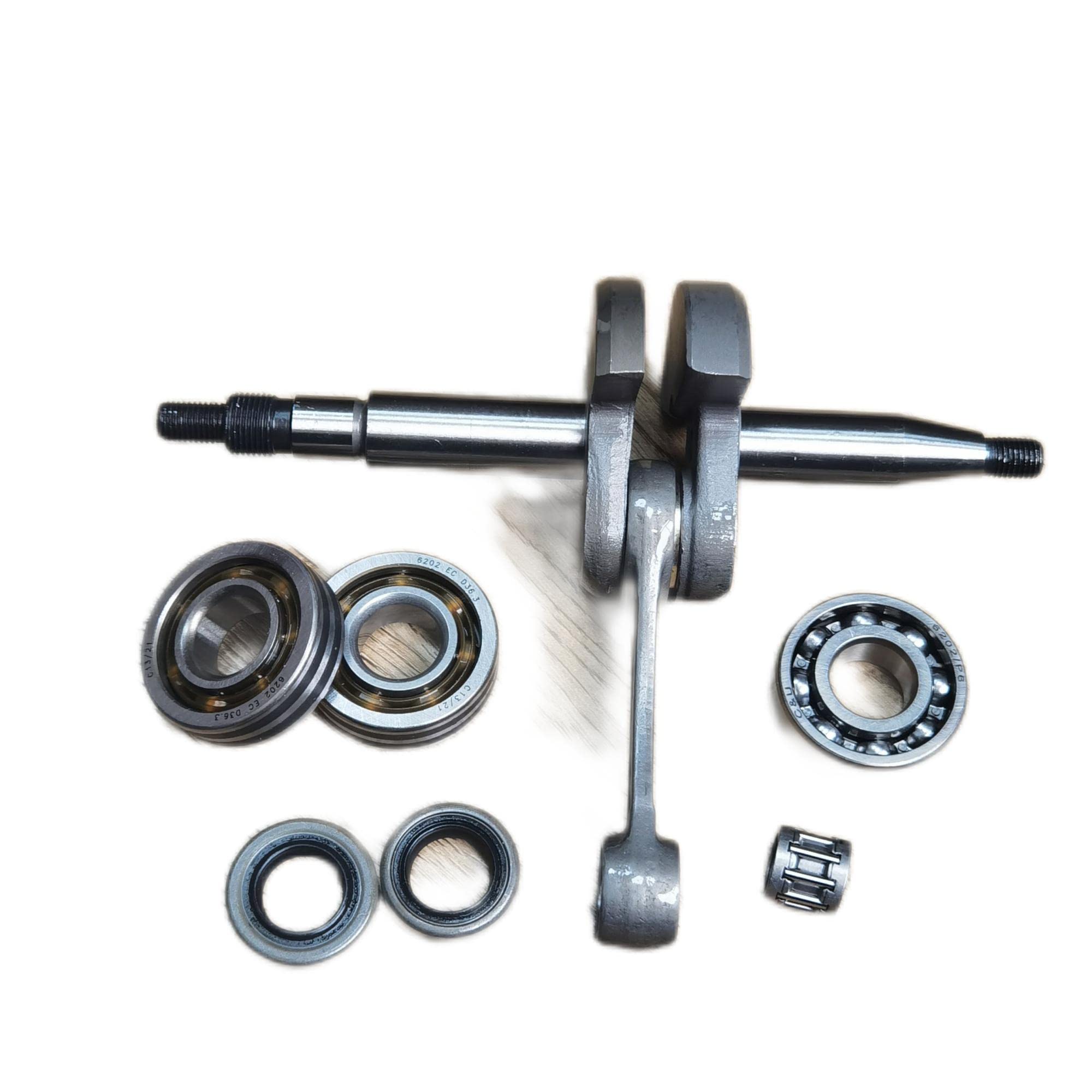 Crankshaft with Bearings & Oil Seal Set for S-tihl TS410 TS420 Cut Off Saw Accessories