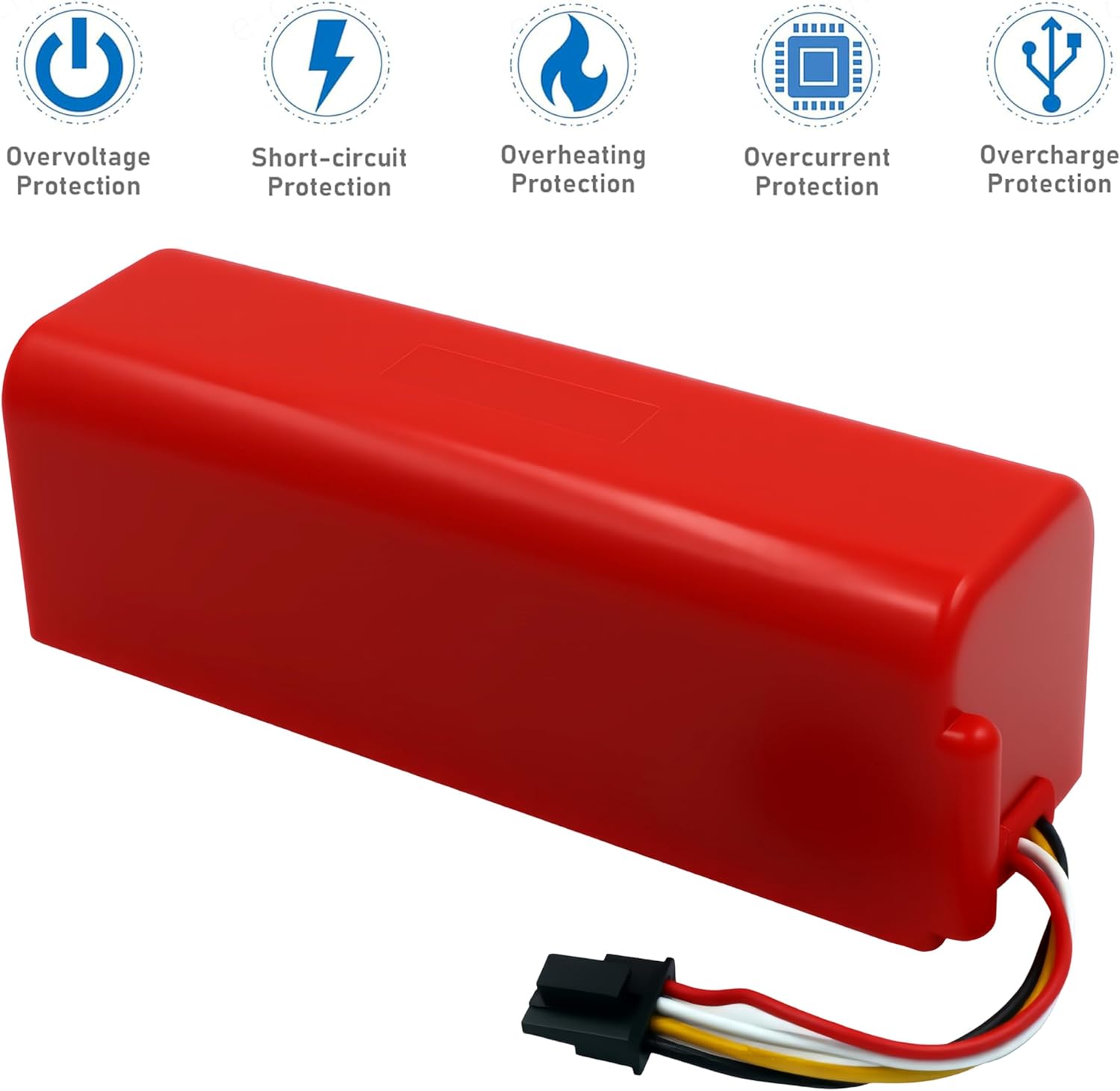 Replacement Battery Compatible with S4, S4 MAX, S402-00, S452-00, S4E52-00, S5, S5 Max, S50, S502-00, S51, S512-00, S55, S552-00, S5E02-00, S5E52-00 14.4V/5200mAh