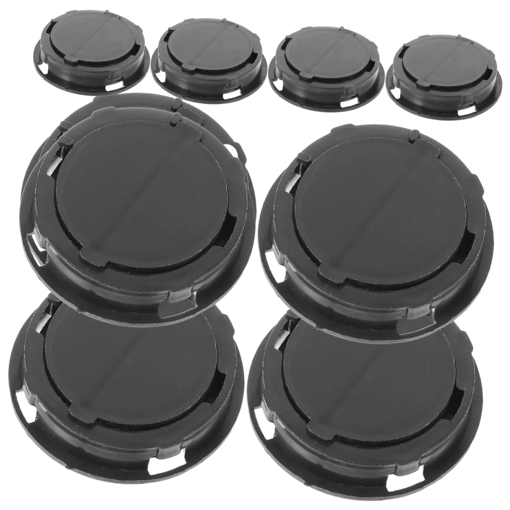 Unomor Piggy Bank Stopper Set 20pcs Bottom Cover Caps for Saving Jar Plaster Doll Accessories Stoppers for Piggy Bank