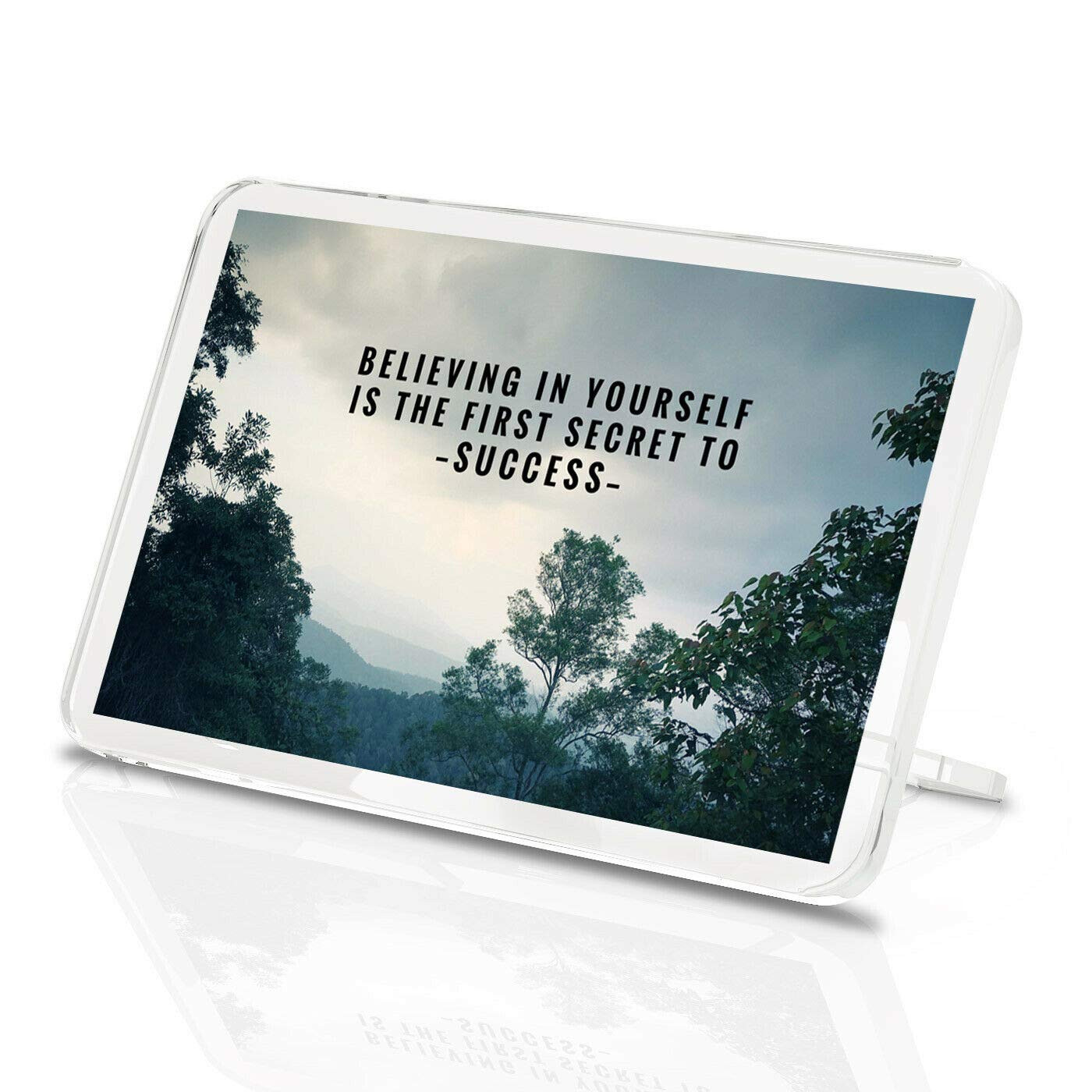 Destination Vinyl Magnets Multicolor Believe In Yourself Classic Fridge Magnet - Inspirational Motivation #16966