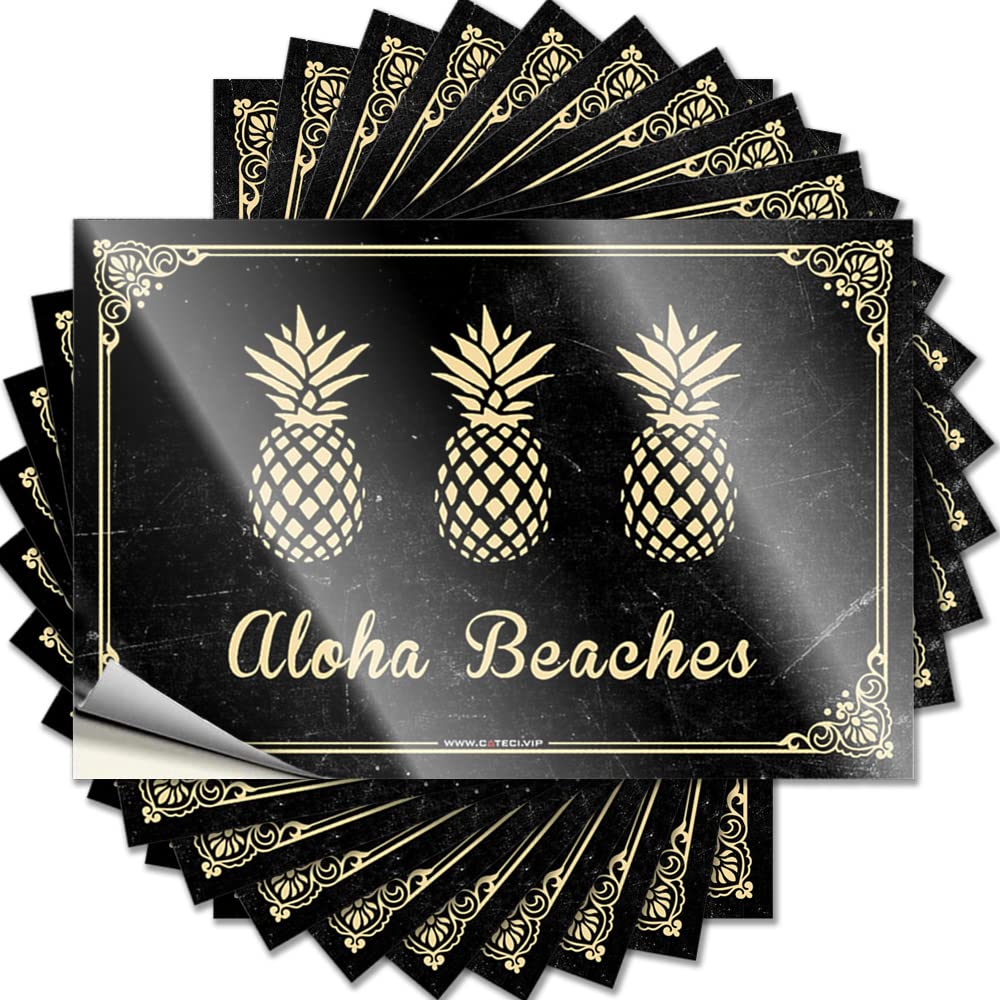 Tattoo Spicy, Cruise Garage Aloha Beaches Pineapple | Boys(12X18CM)