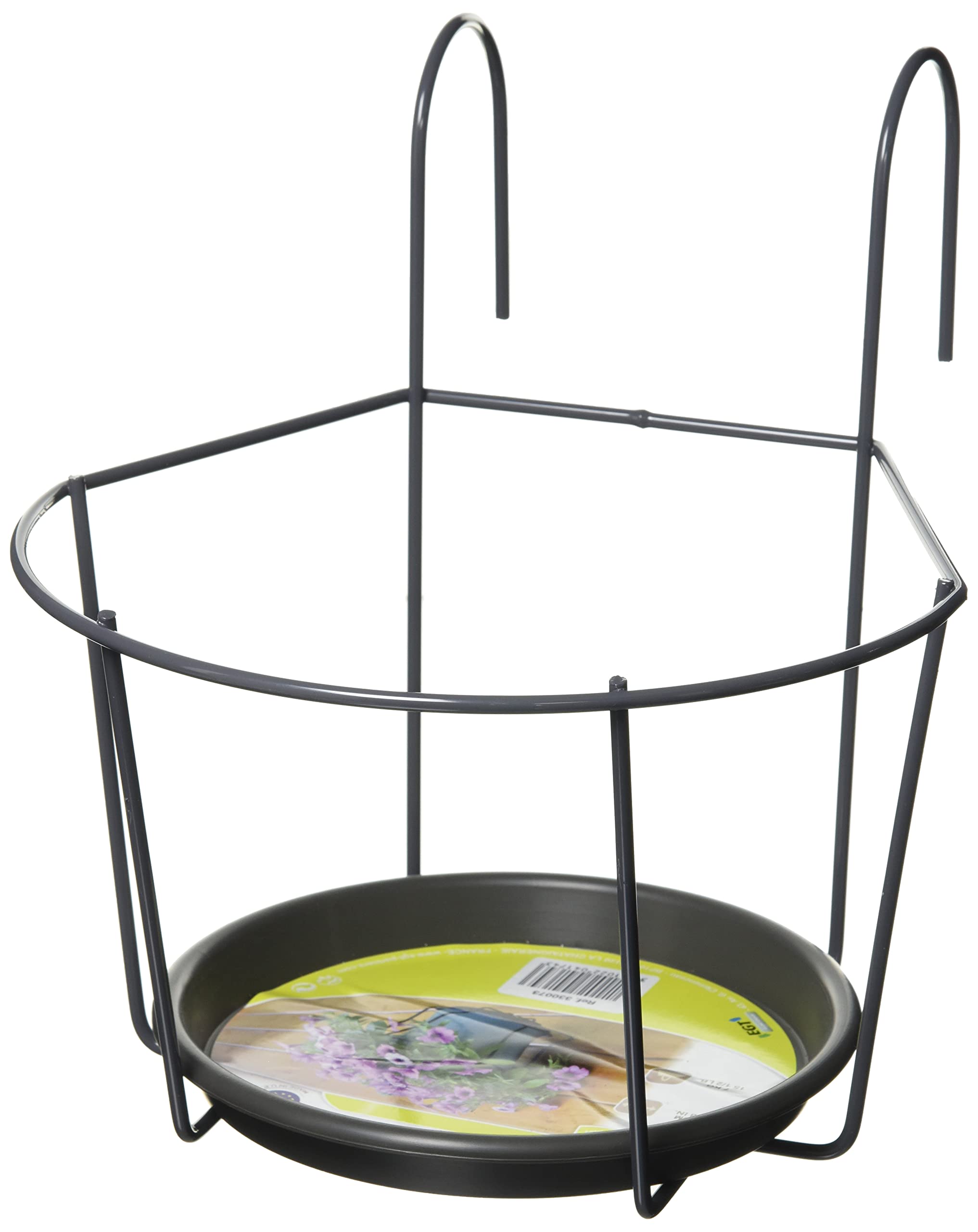 H.G. Jardinière Support Universel 41,5 X 17 Cm, Gris