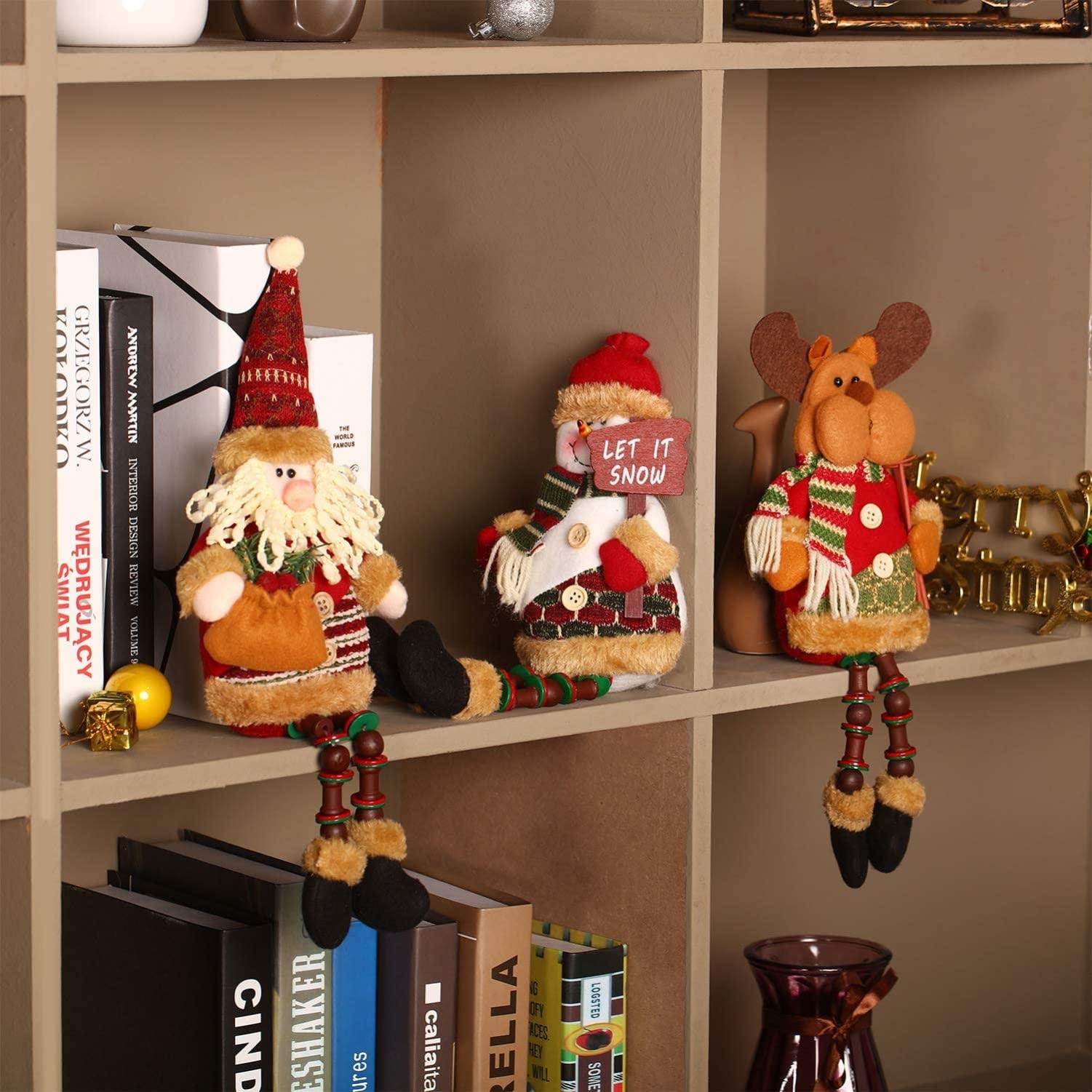 15 Jouets à Remonter De Noël – 4 à 8 Cm, Personnages Père Noël, Bonhomme De Neige, Pingouins – Pour Chaussettes, Cadeaux, Animations D’enfants