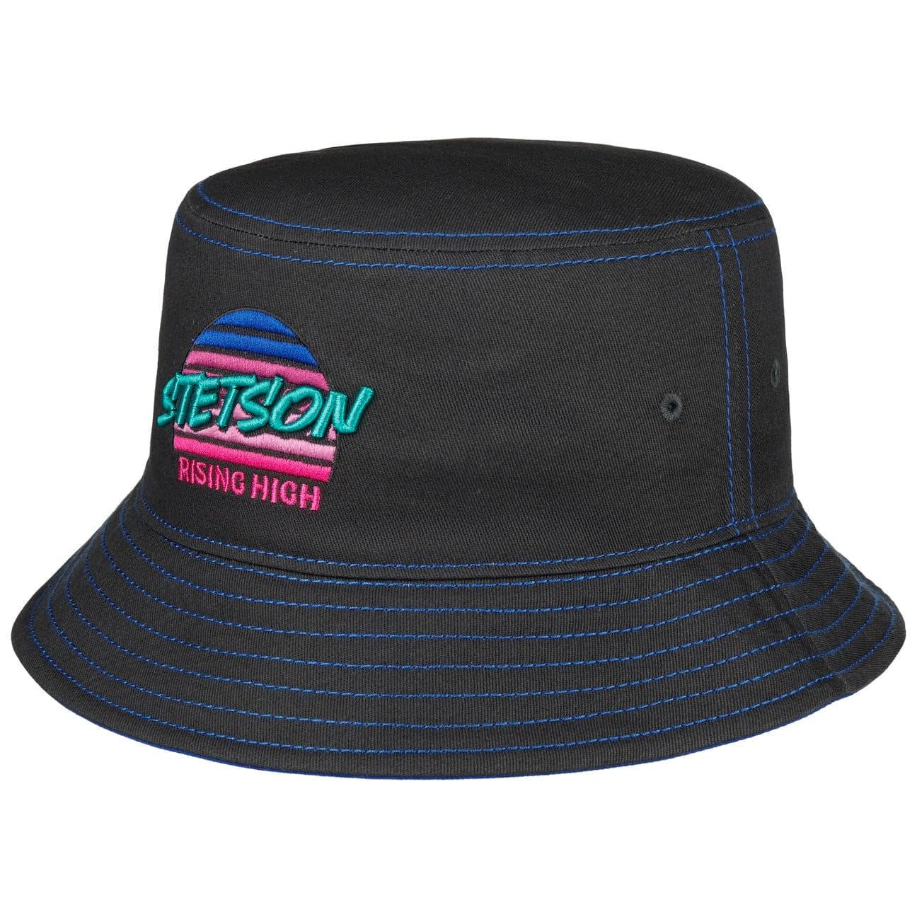 Stetson Rising High Bucket Hut Baumwolle Herren Frühling Sommer