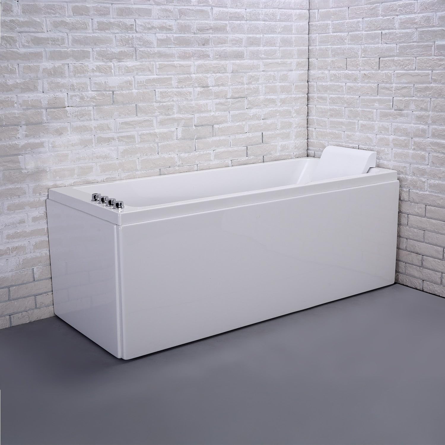 SPALINA TENZO Wave - Bañera de hidromasaje Clásica L. 170 x l. 70 cm