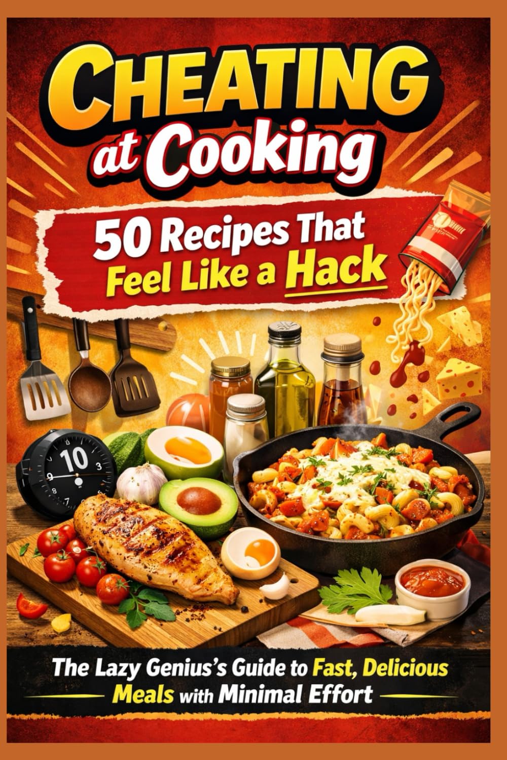 Cheating at Cooking: 50 Recipes That Feel Like a Hack: The Lazy Genius's Guide to Fast, Delicious Meals with Minimal Effort