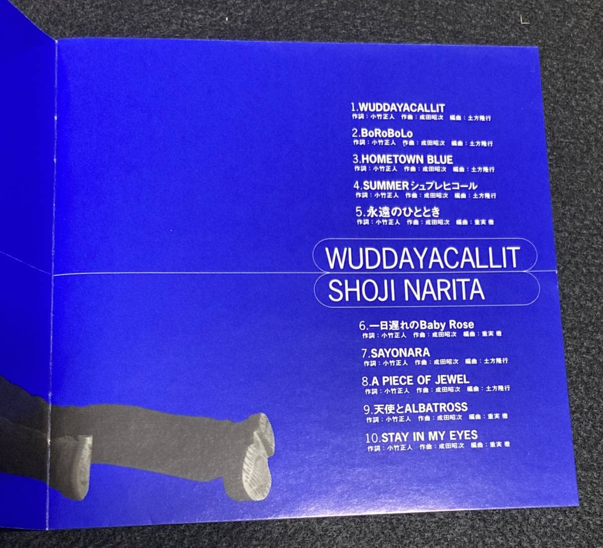 廃盤☆ 成田昭次 WUDDAYACALLIT / ワ・ダ・ヤ・コーリィット 廃盤□94 