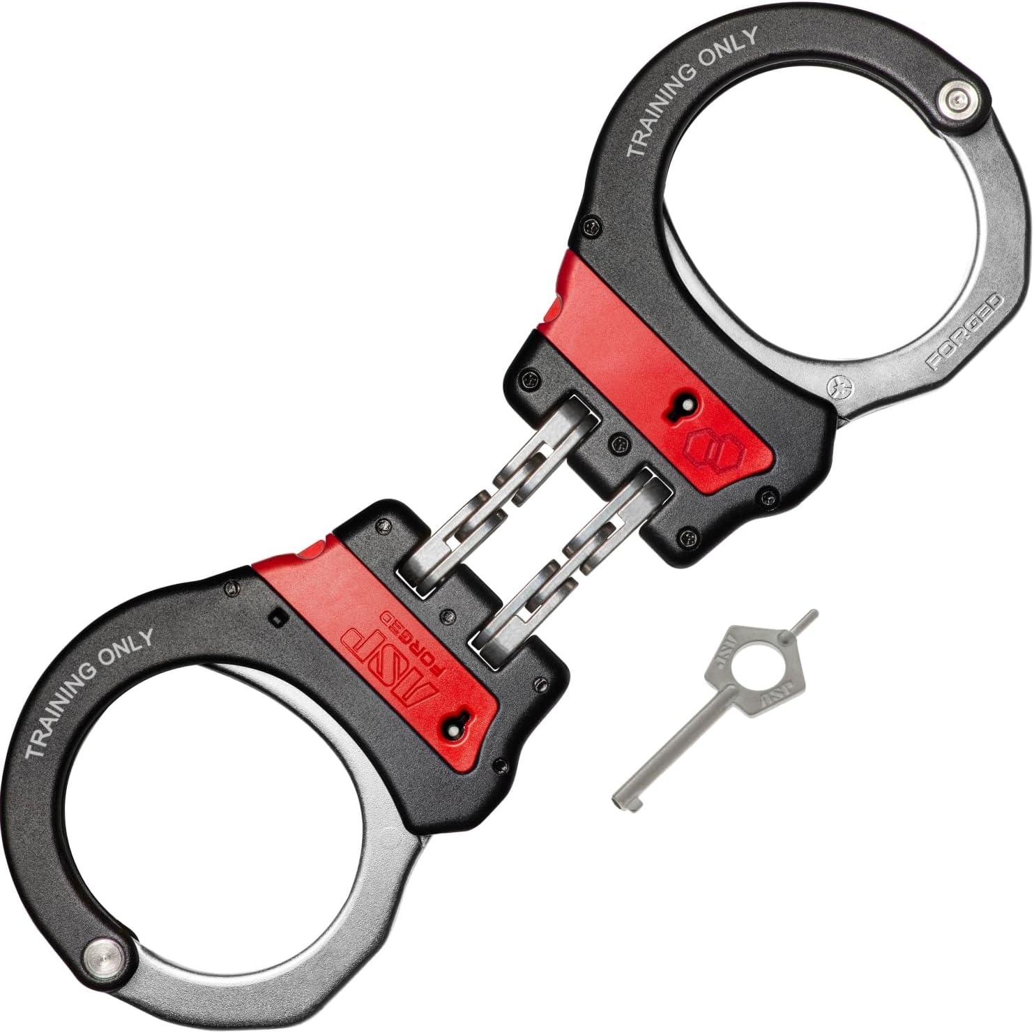ASP Ultra Plus Double-Locking Training Handcuffs, Forged Aluminum Handcuffs, Professional Grade Cuffs