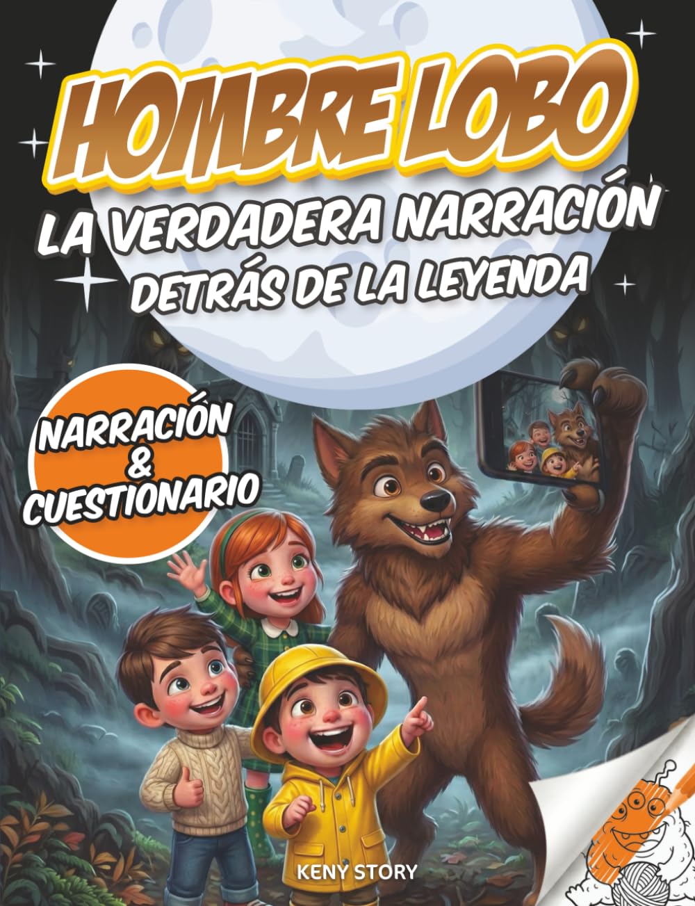 Hombre Lobo: La verdadera historia detrás de la leyenda – Orígenes, mitos, ciencia, relatos históricos, cuestionario y dibujos para colorear
