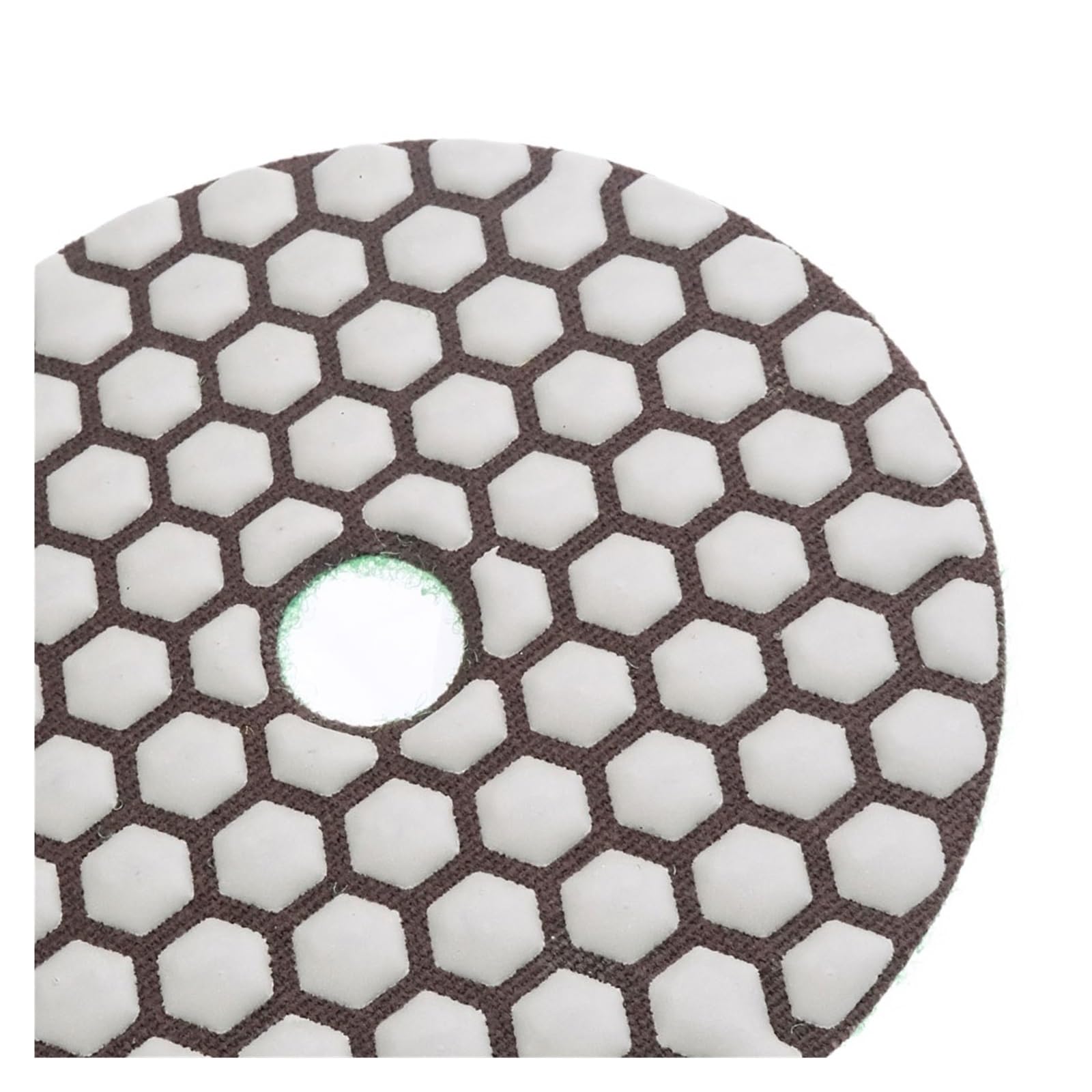 Almohadilla de pulido de diamante Disco de lijado flexible seco for pulido de diamante de 4"/100 mm Unión de resina(Grit 100)