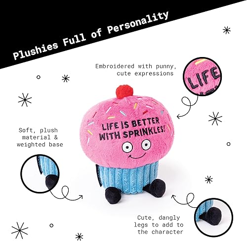 Miniatura 10 de Peluche de queso a la parrilla, divertido regalo de broma, peluche cómico coleccionable, base pesada para exhibición