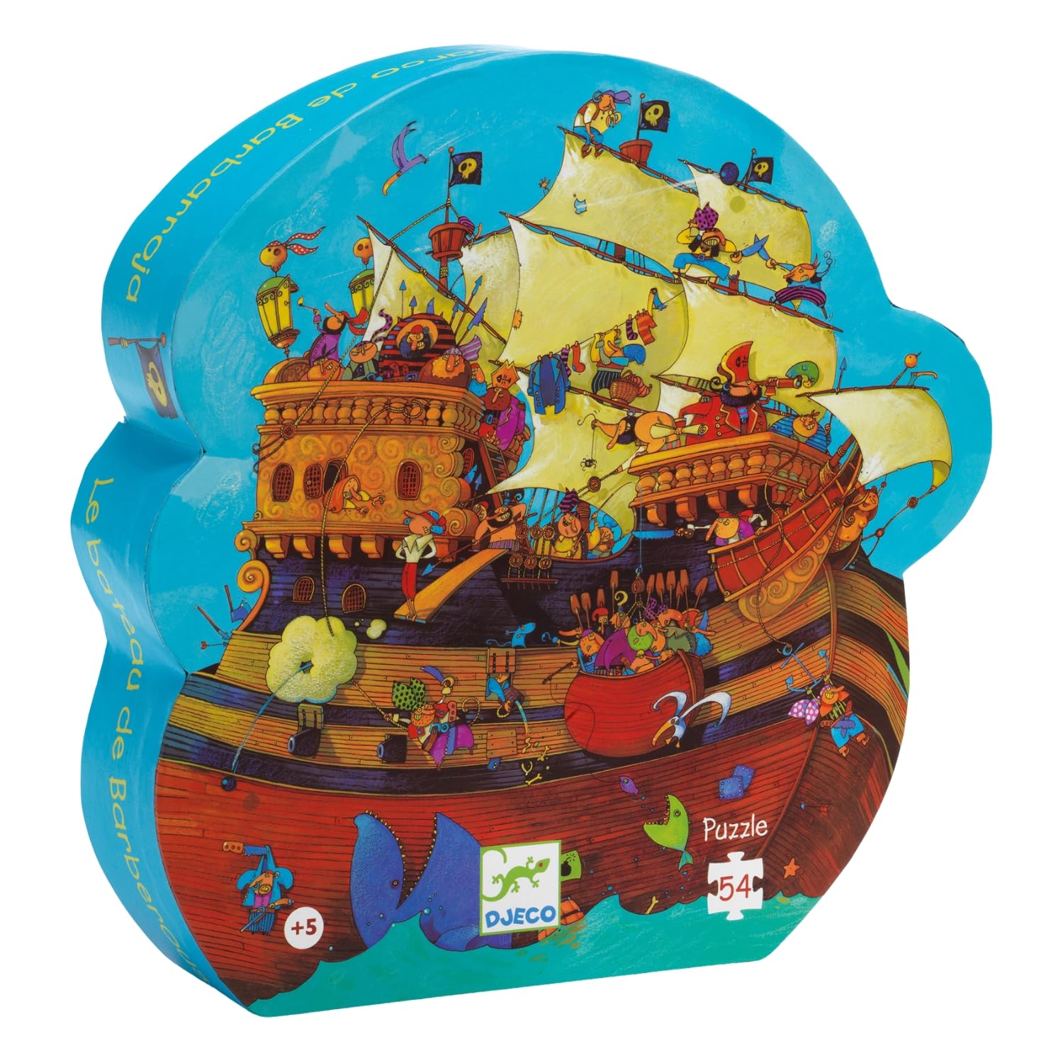 Djeco Barbarossa'S Boat, 54 Pieces