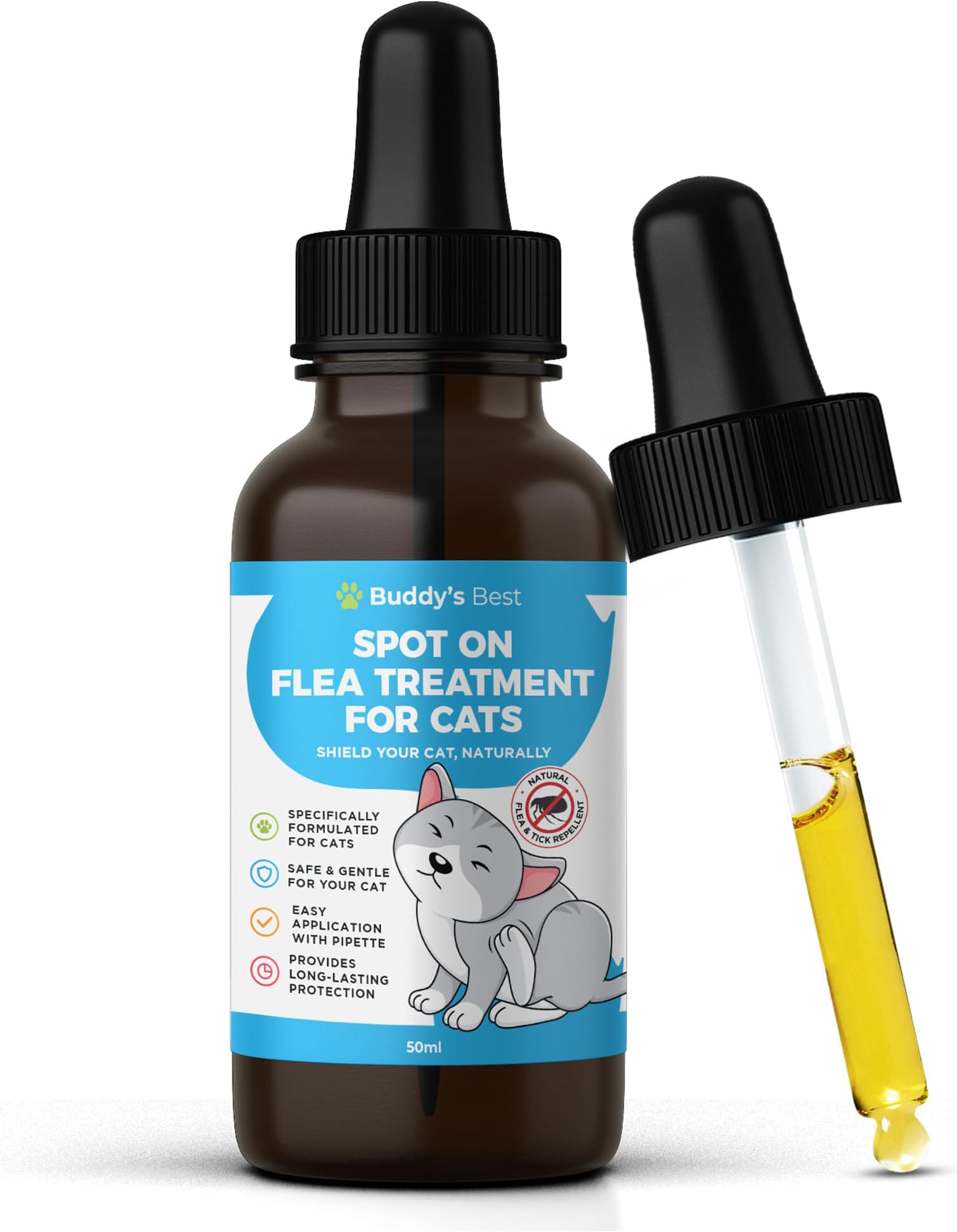 Picture of Bob Martin Clear Spot On Flea and Tick Repellent for Cats and Kittens ...