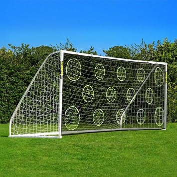 FORZA Match Football Goal [7 Sizes] | The World s #1 Junior Goals! | 100% UK-Made, 2 Min Setup, Unbreakable Goalpost + Target Bundle - Buy Once, Play Forever!
