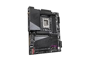 GIGABYTE Z790 AORUS Elite X WIFI7 (LGA 1700/ Intel/ Z790 X/ATX/ DDR5/ 4* M.2/ PCIe 5.0/ USB 3.2 Type-C/Wi-Fi 7/2.5GbE LAN/Q-Flash Plus/EZ-Latch Plus/Motherboard)