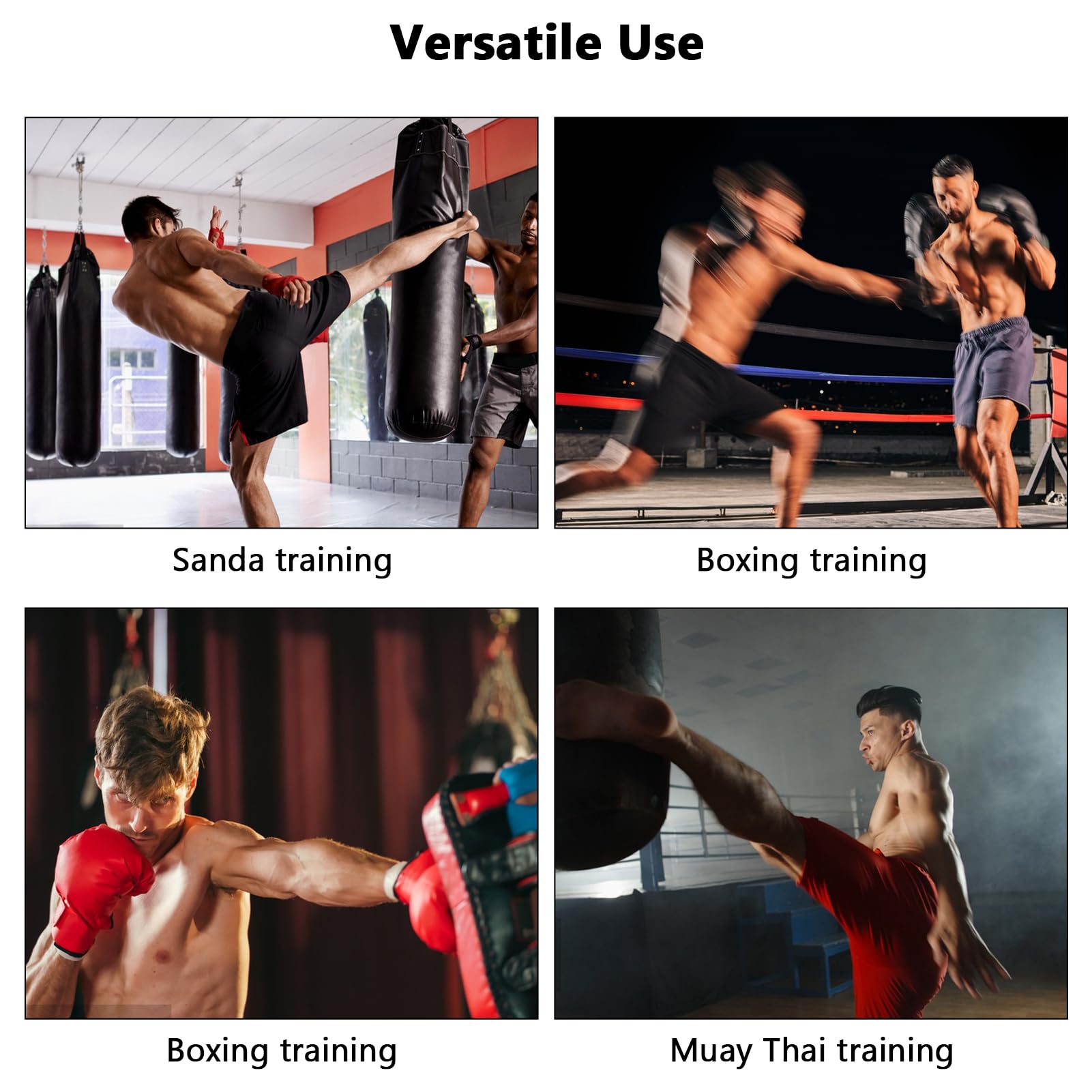 Ausla Karate Sparring Gear Set, Materiał ze Skóry PU, Lekki Sprzęt Ochronny, Zawiera Kask i Ochraniacze do Treningu Taekwondo i MMA
