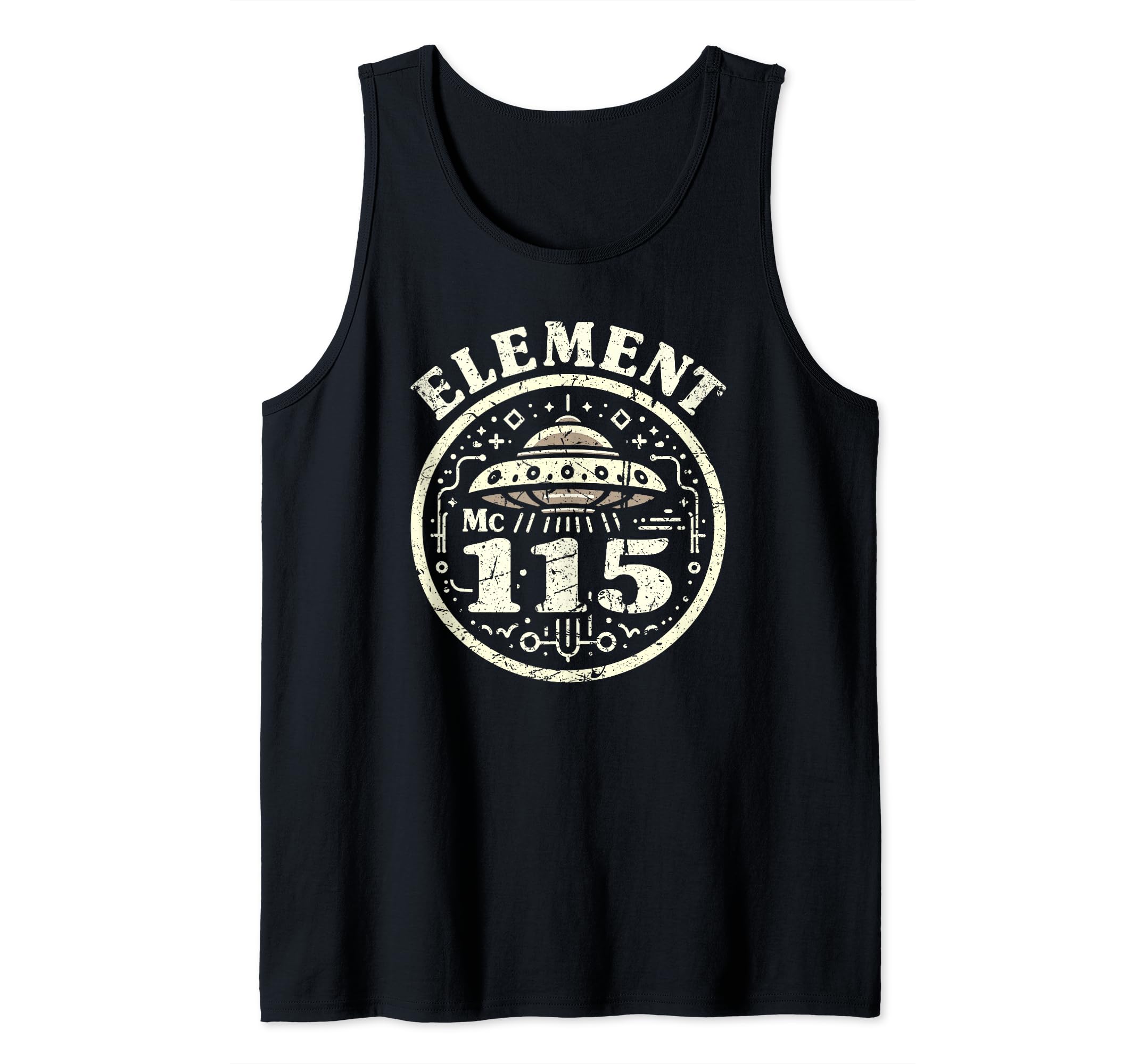 Element 115 Moscovium Anti Gravity Propulsion Conspiracy Fan Tank Top