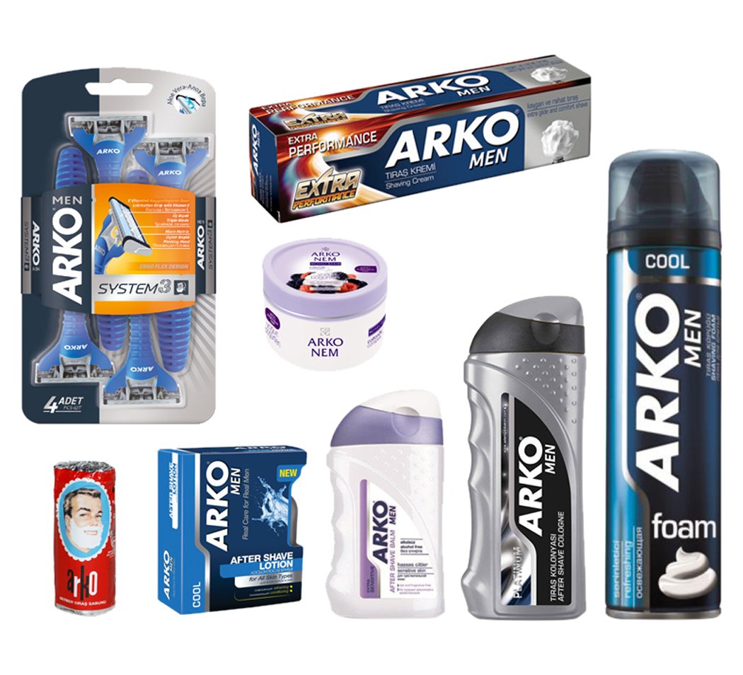 Arko Shaving Set (Cool ShavingFoam, Extra Performance