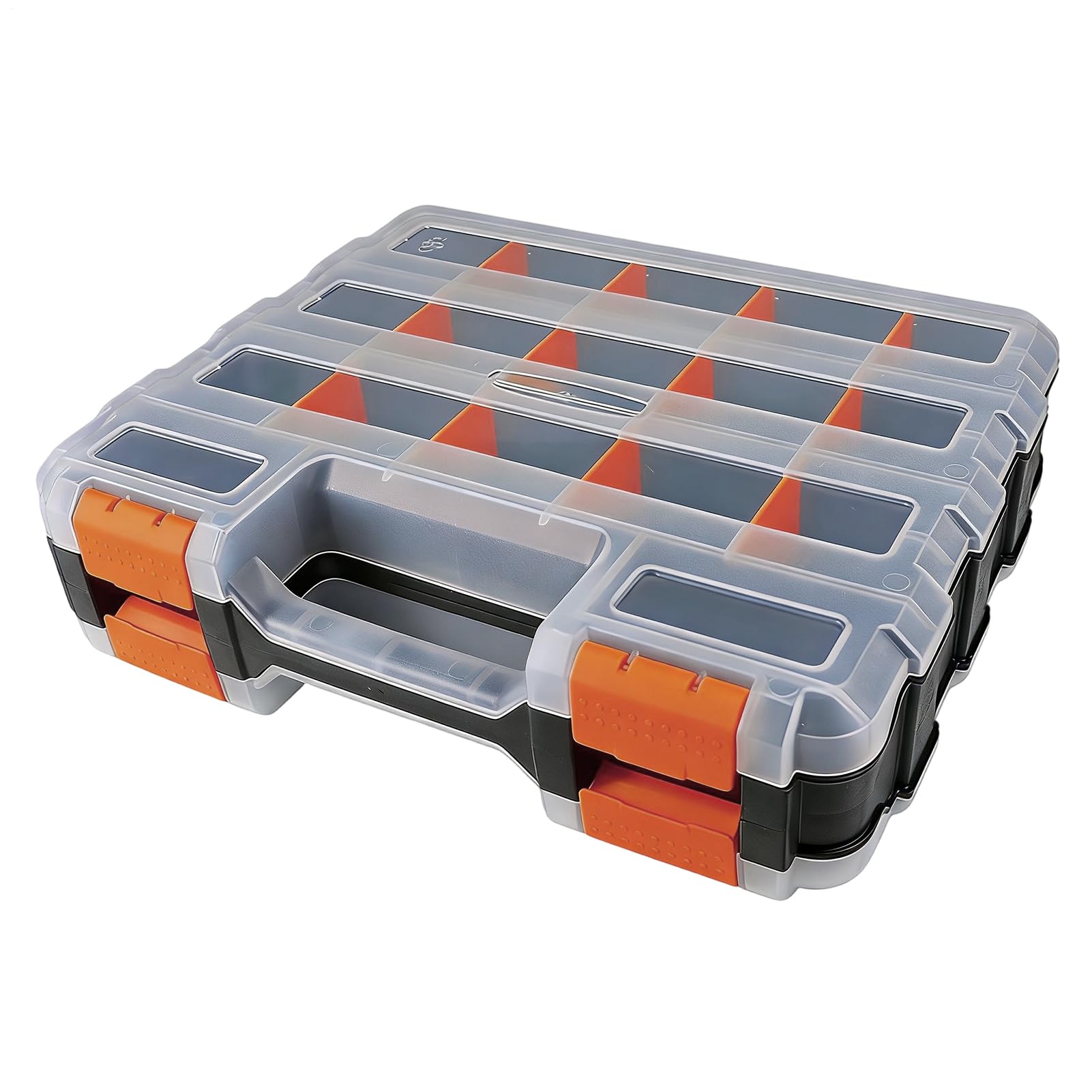 Coffret de stockage pour outils et loisirs créatifs à compartiment