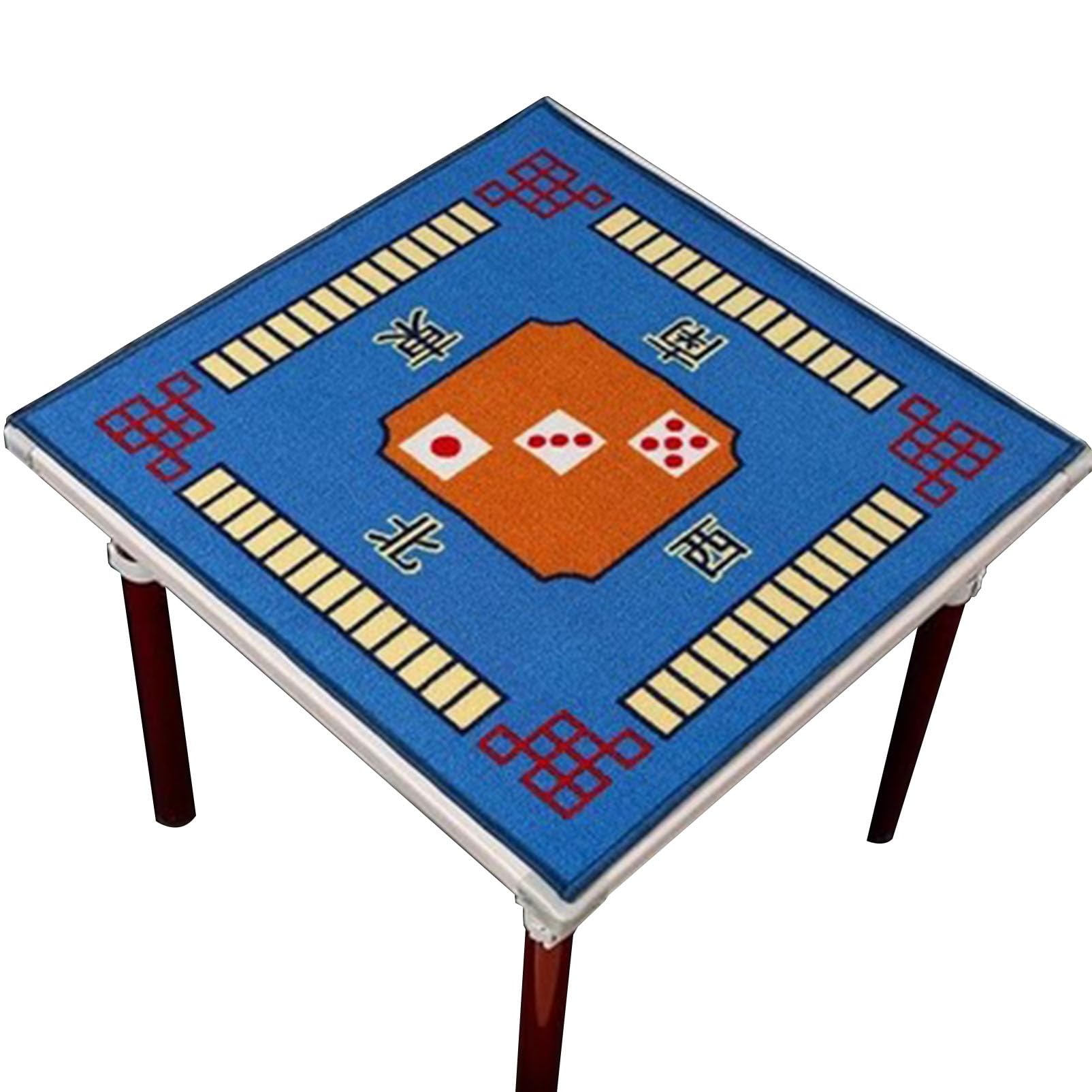 Obrus ​​na stół do gry w Mahjong, mata do gry w Mahjong, obrus na stół do gry w Mahjong, zestaw do gry w mahjong, 1 szt. Mata do gry w Mahjong 30,7 cala 32,7 cala 34,7 cala 31,5 cala Antypoślizgowa i