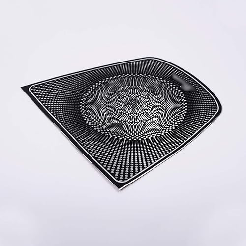 Miniatura 7 de CHEYA Aleación de aluminio para BMW X5 F15 X6 F16 2014-UP coche tablero altavoz cubierta ajuste etiqueta accesorios