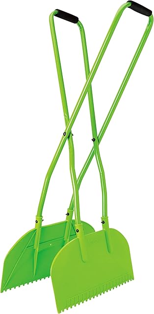 Draper Tools LG/HD Leaf Grabber, green with grey handles