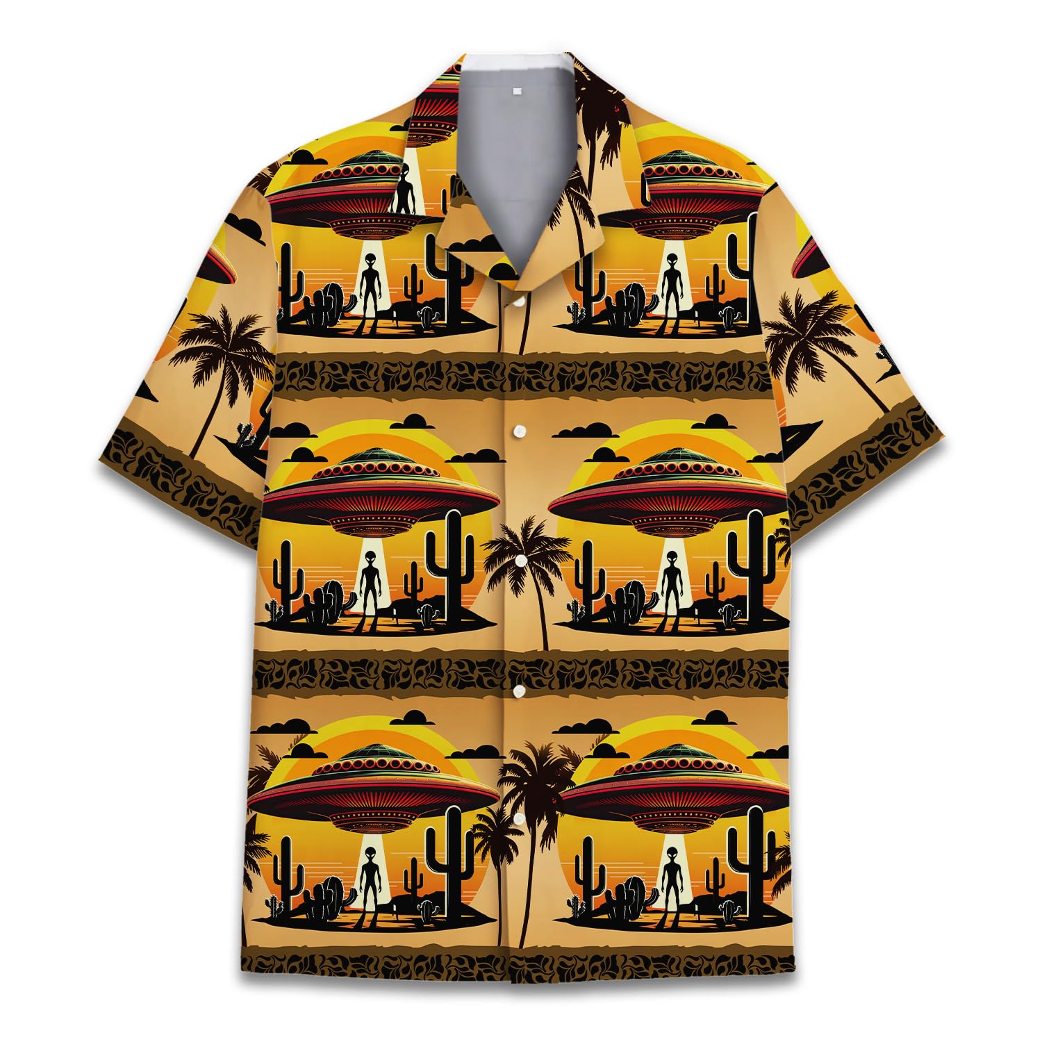 HIHI GLOBAL Mens Hawaiian Shirt, Tropical Raccoon Hawaiian Shirt Casual Button Down Holiday Beach Summer Short Sleeve Shirt