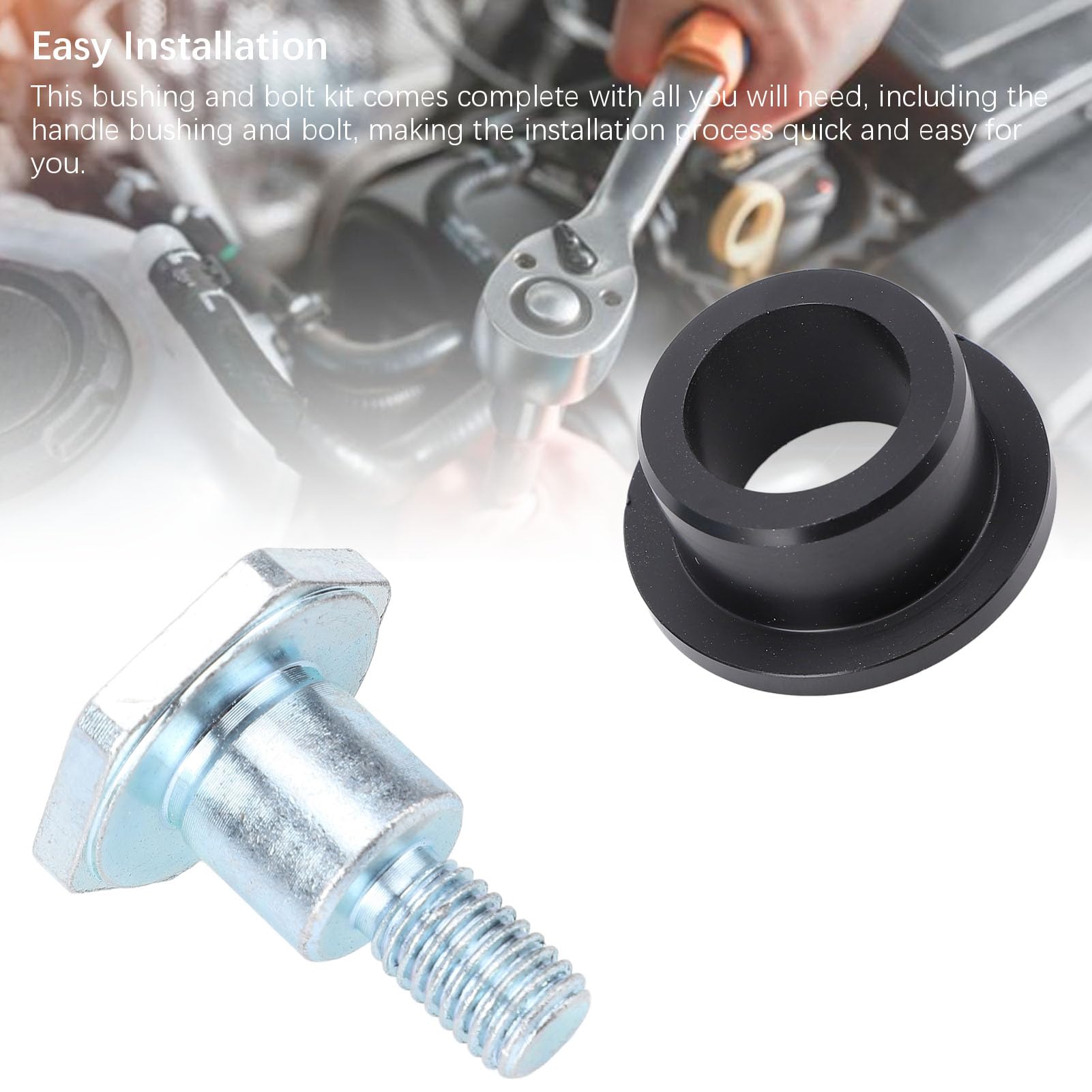 Haofy 5100028928 Kit de Boulon de Bague de Poignée, Remplacement de Métal WP1540 et Compacteurs de Plaques WP1550, avec Tout Ce Dont Vous Avez Besoin pour Une Installation Rapide et